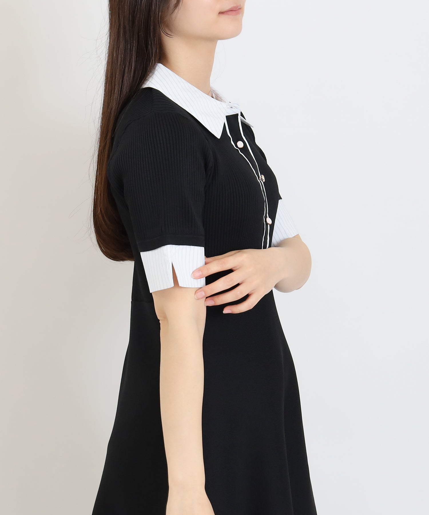 ブラック　model：160　着用サイズ：M
