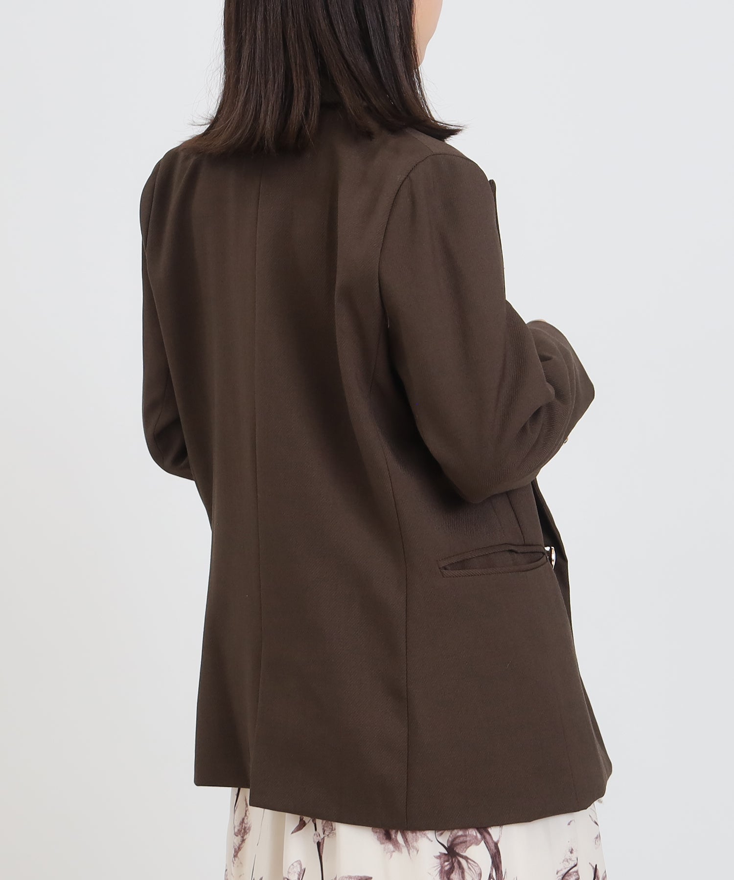 ブラウン　model：156　着用サイズ：S