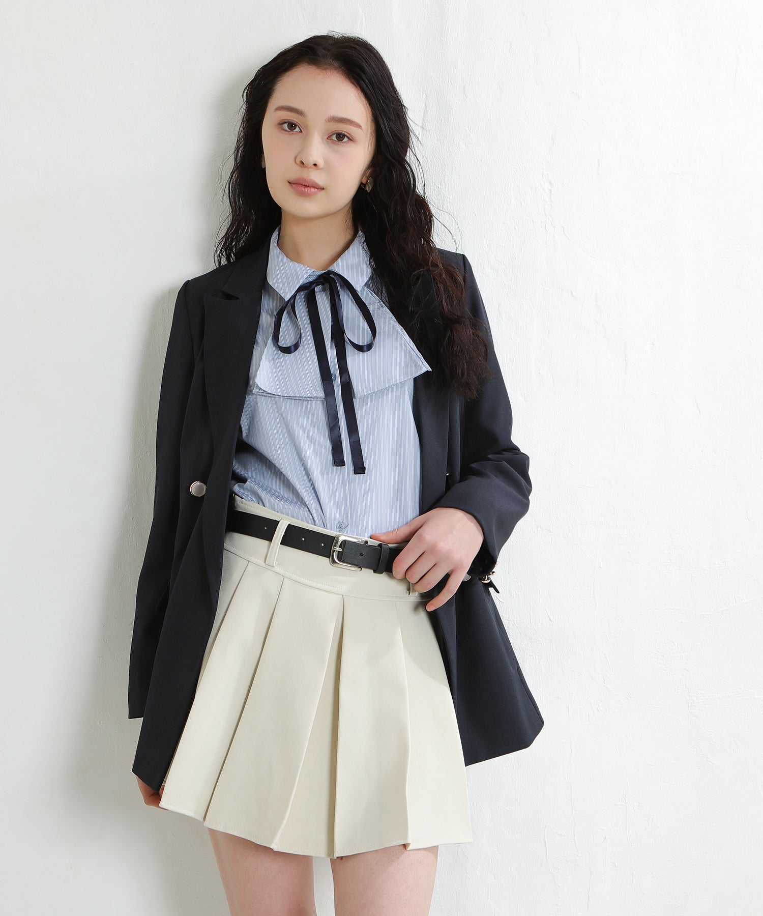 ネイビー　model：171　着用サイズ：M