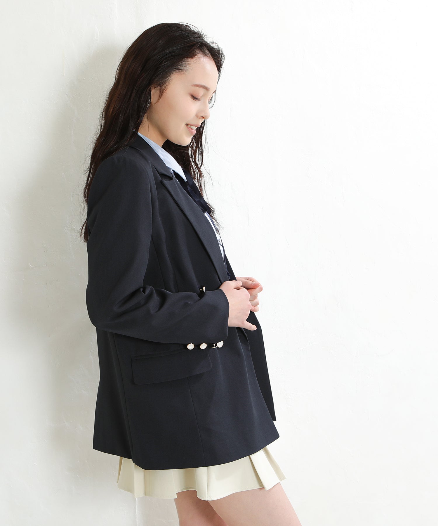 ネイビー　model：171　着用サイズ：M