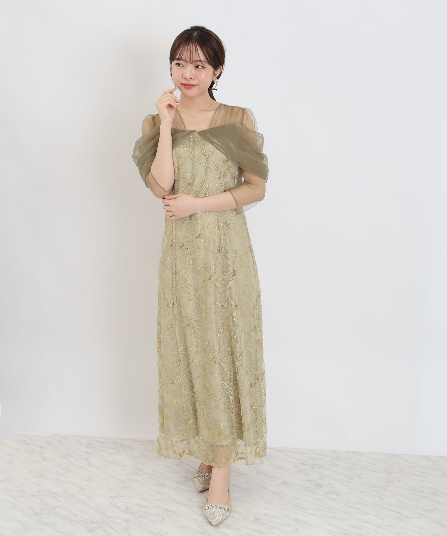 ミント　model：156　着用サイズ：M