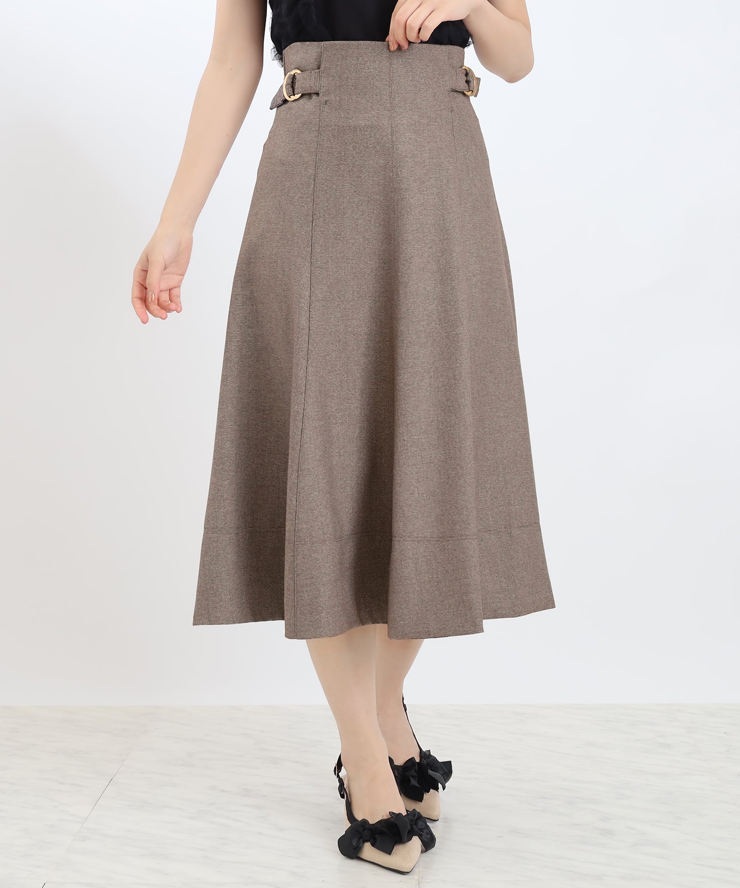 ブラウン　model：156　着用サイズ：S