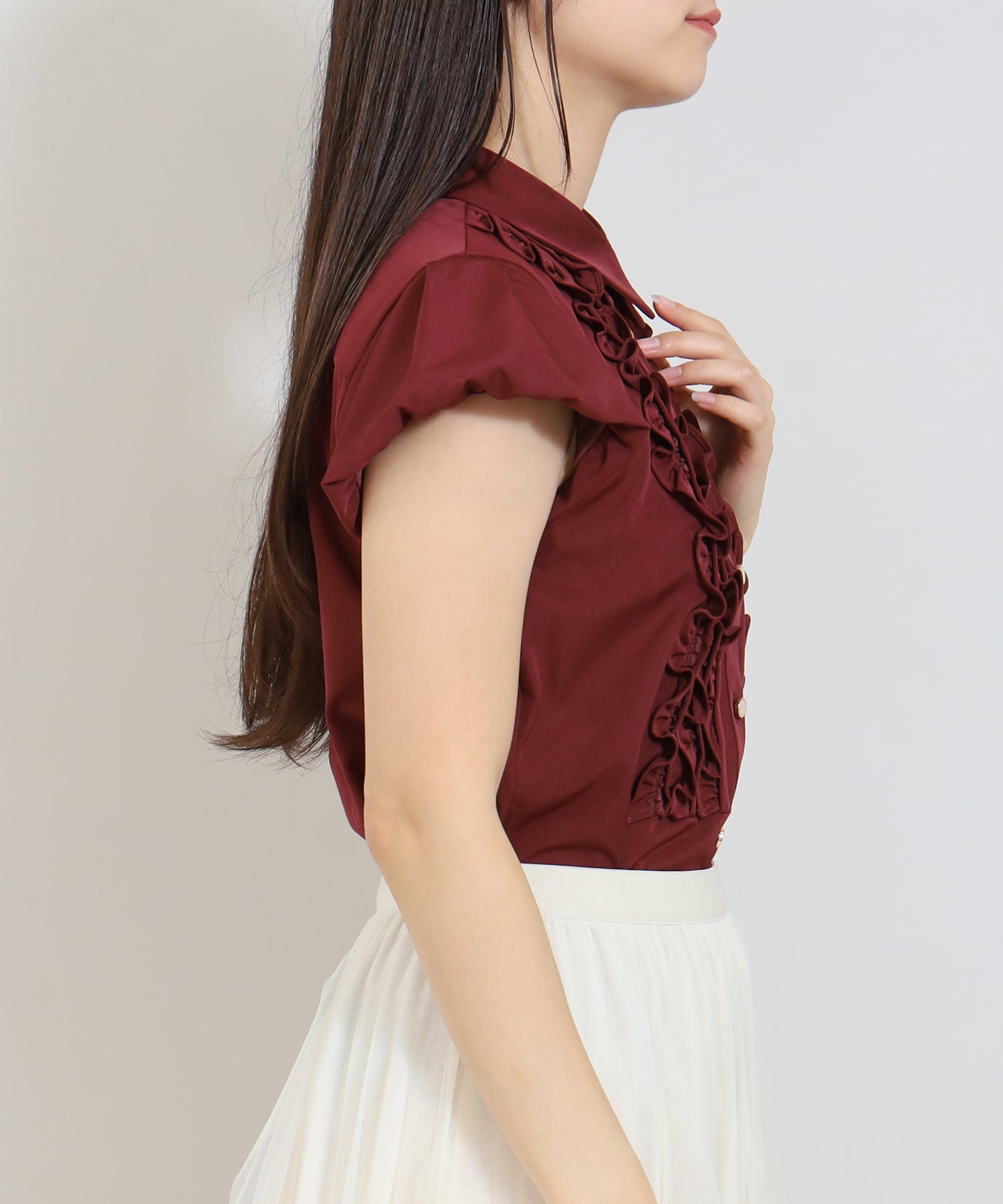 ワイン　model:160cm  着用サイズ：M