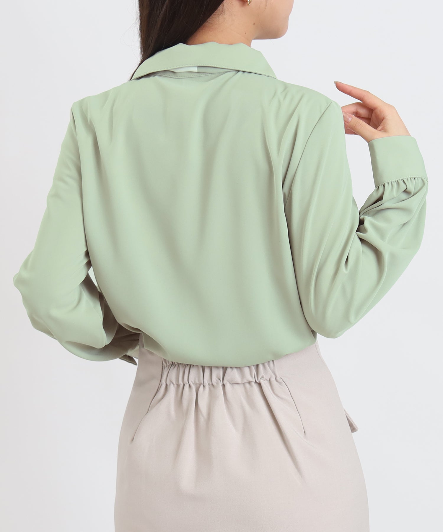 ミント　model:156cm  着用サイズ：M