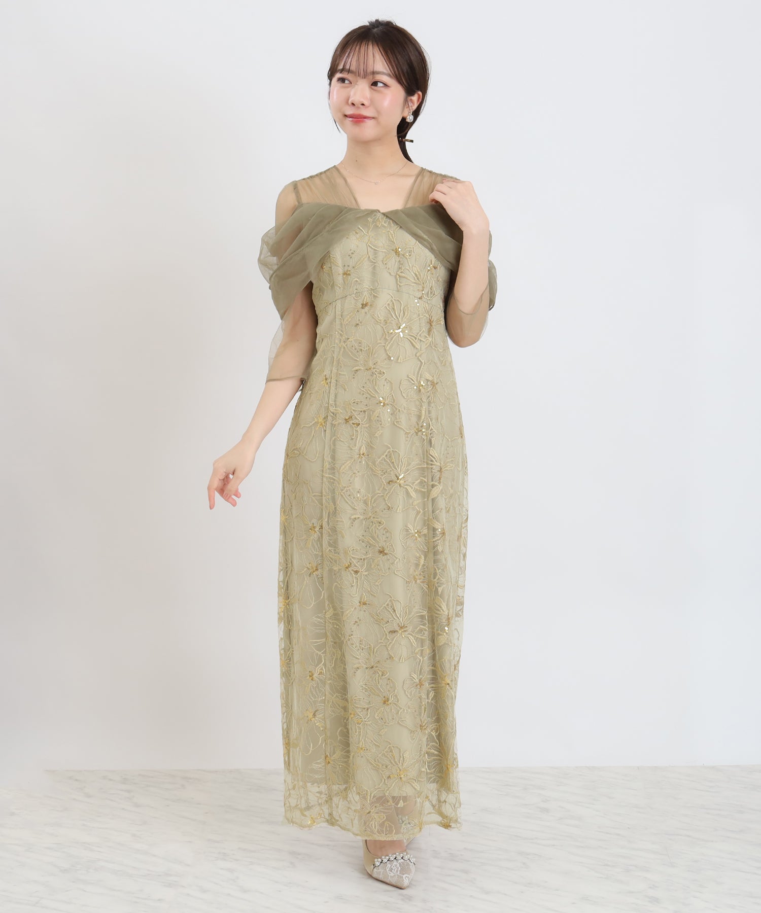 ミント　model：156　着用サイズ：M