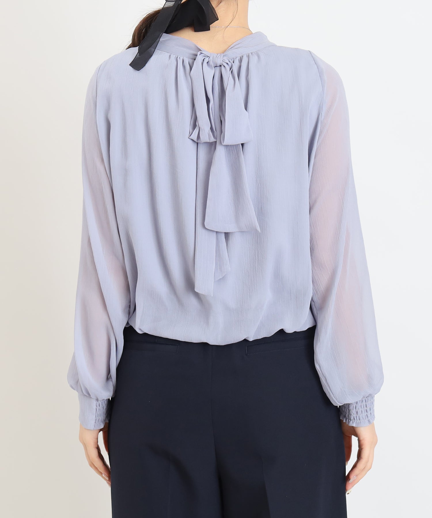 ラッフルフリルブラウス