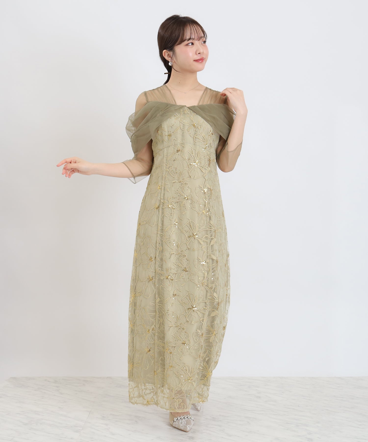 ミント　model：156　着用サイズ：M