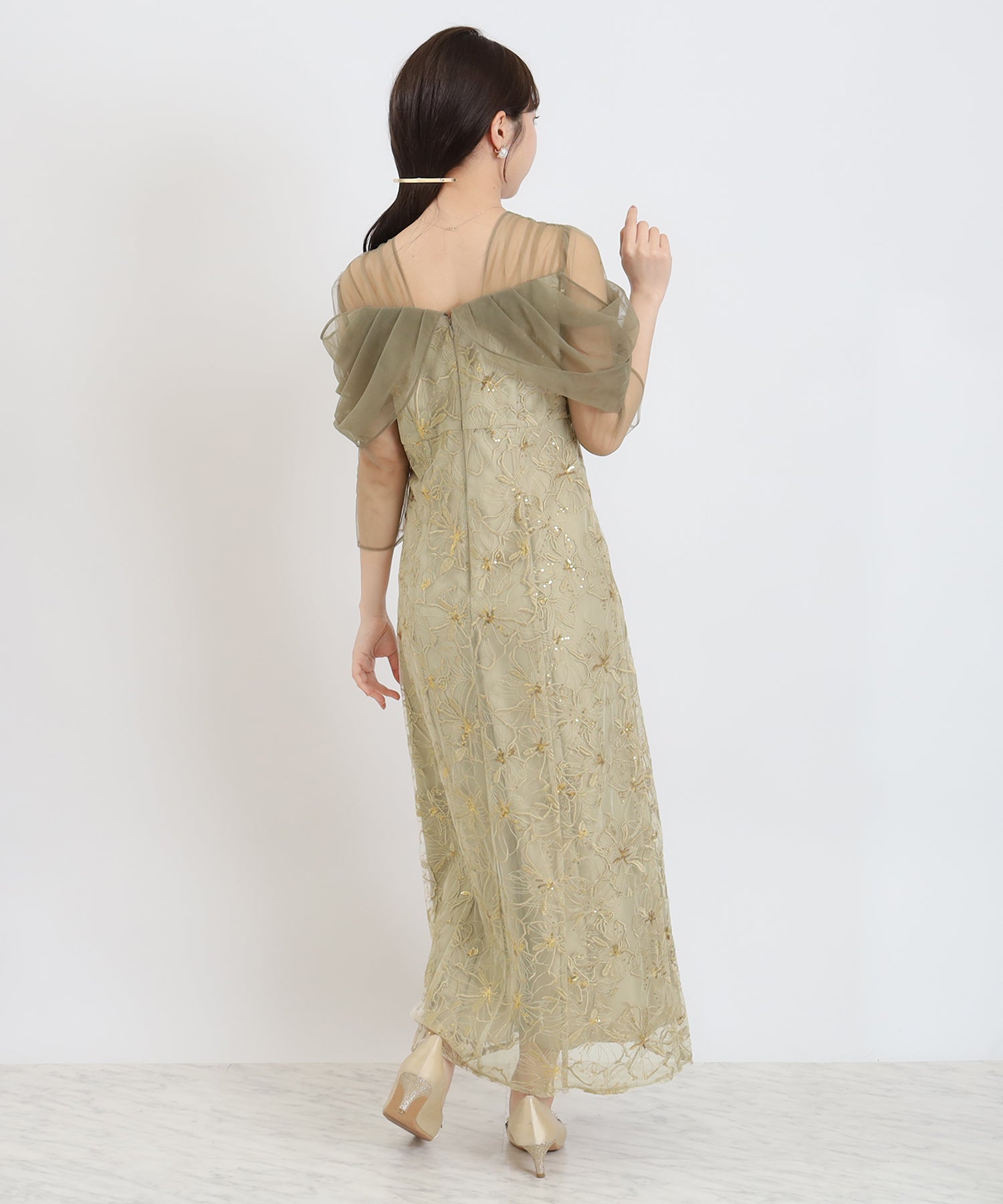 ミント　model：156　着用サイズ：M