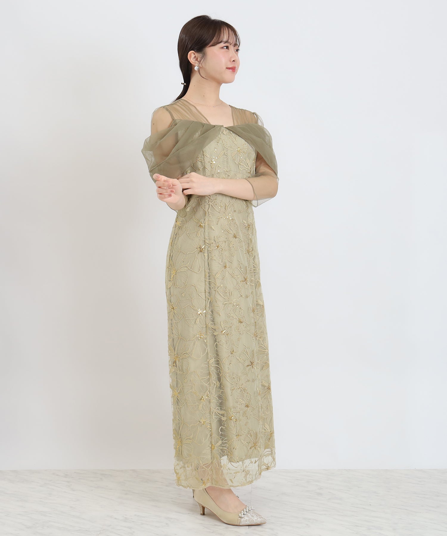 ミント　model：156　着用サイズ：M