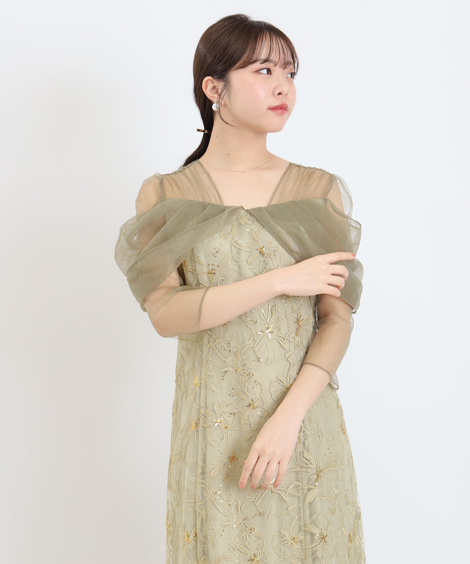 ミント　model：156　着用サイズ：M