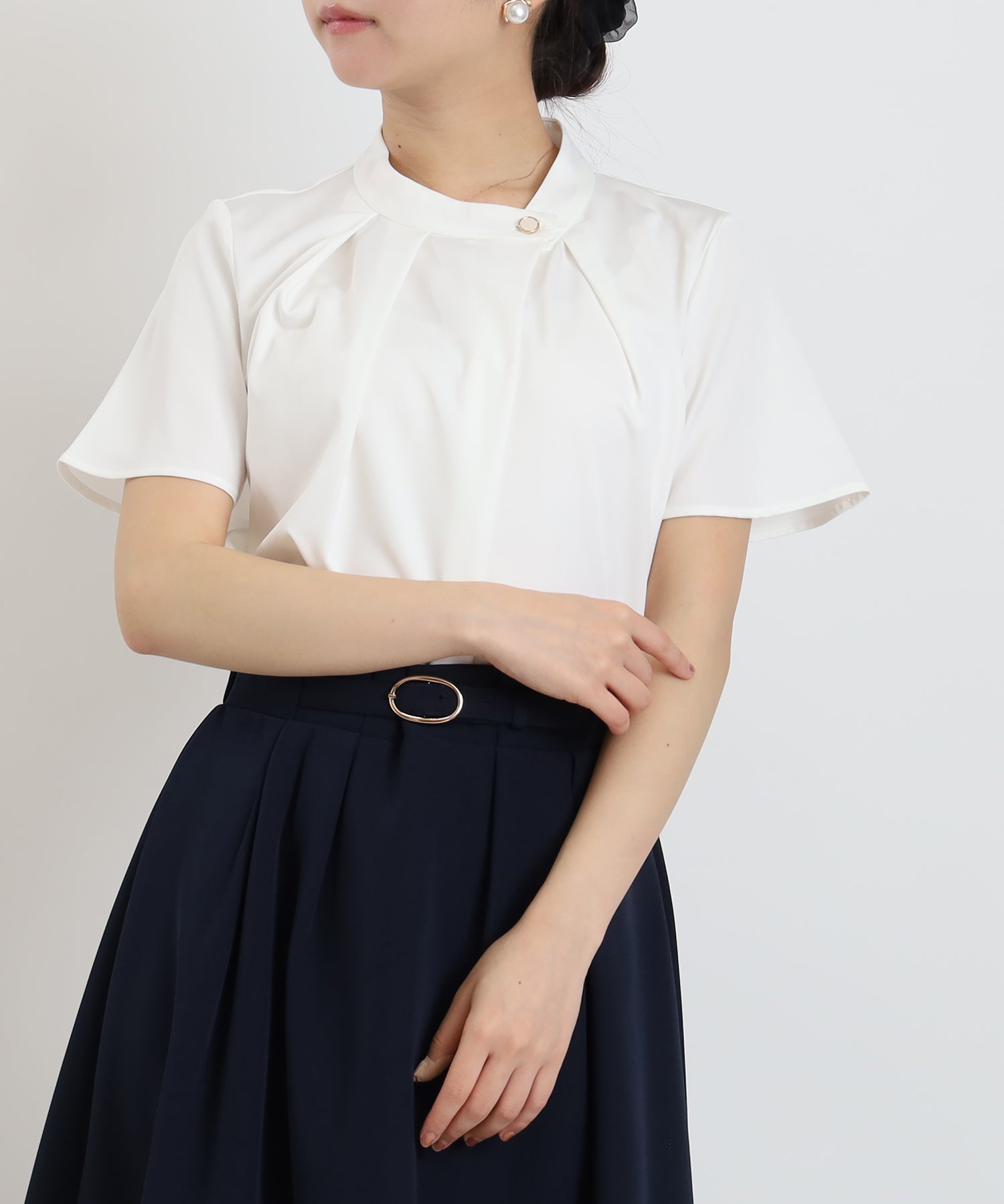 ホワイト　model:156cm   着用サイズ：S