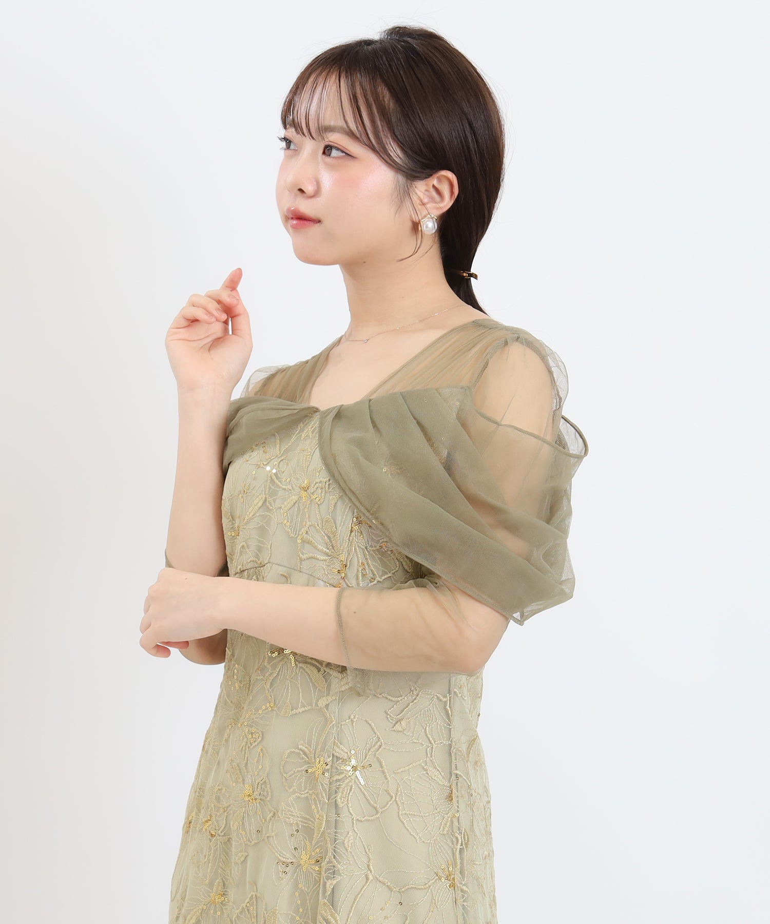 ミント　model：156　着用サイズ：M