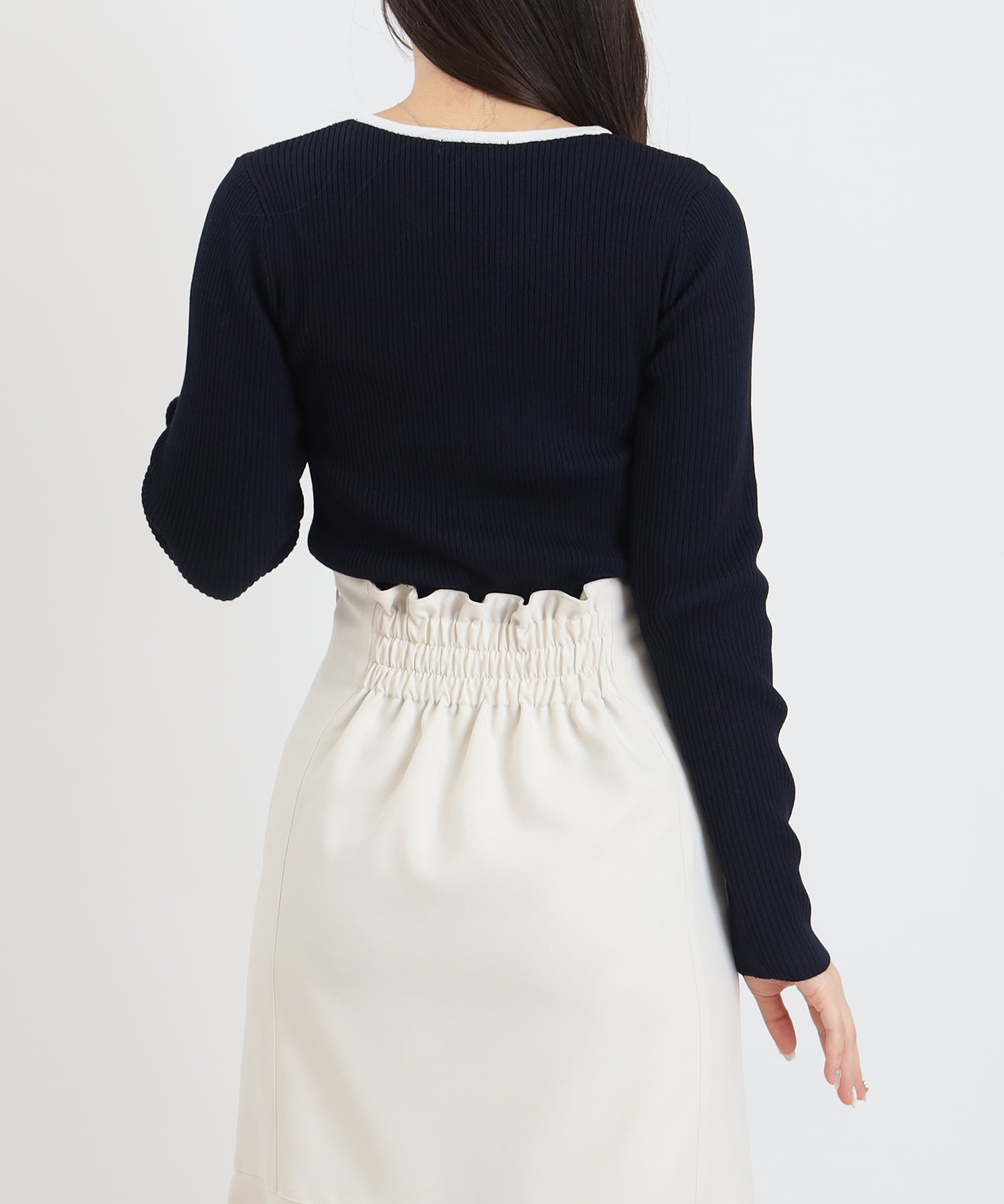 ネイビー　model：160　着用サイズ：M