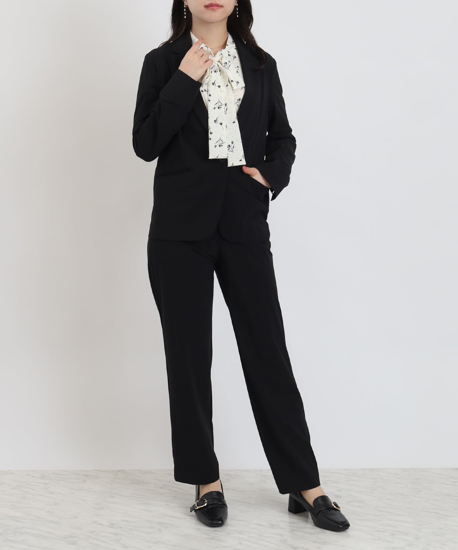 ブラック　model:156cm  着用サイズ：S