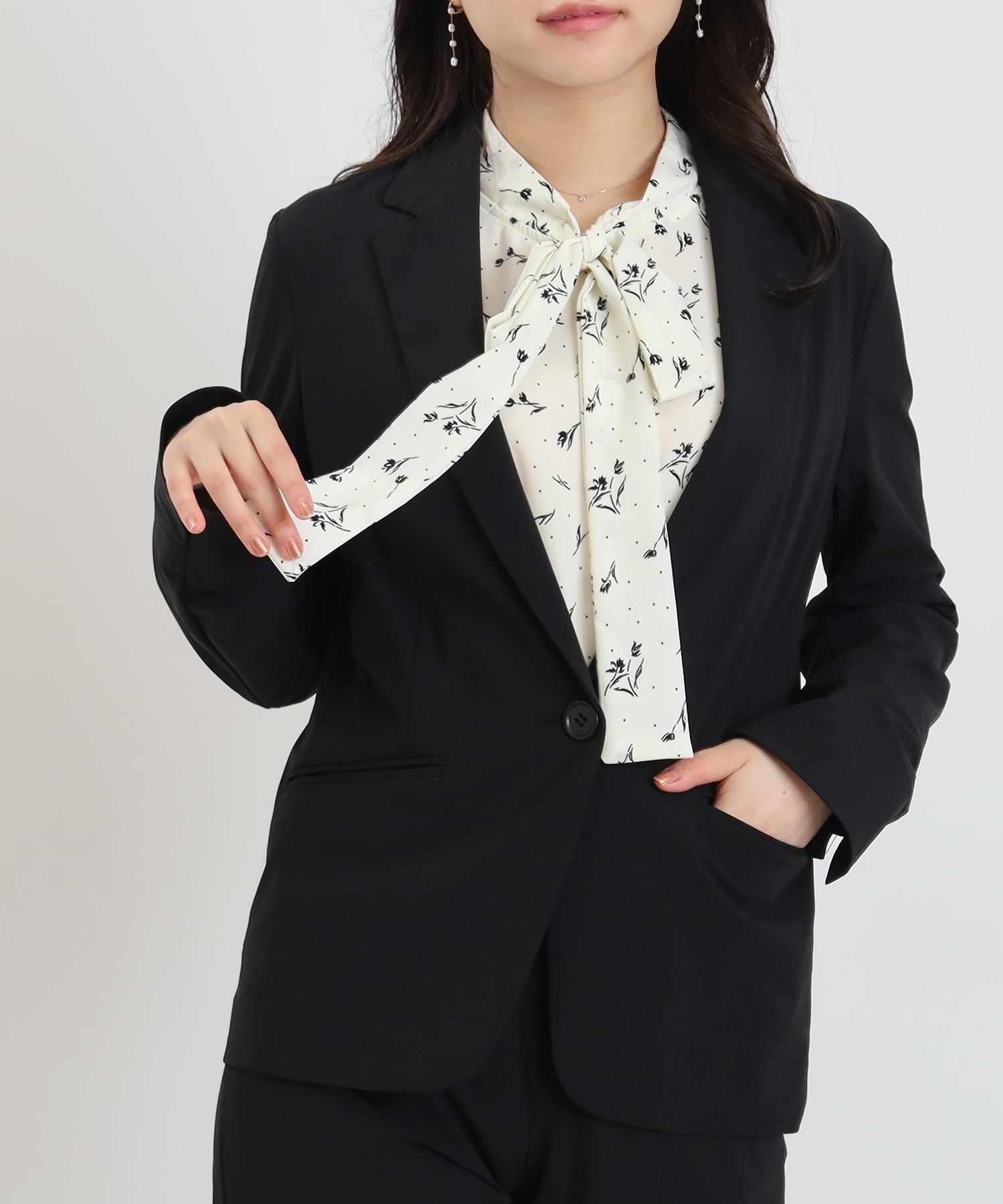 ブラック　model:156cm  着用サイズ：S