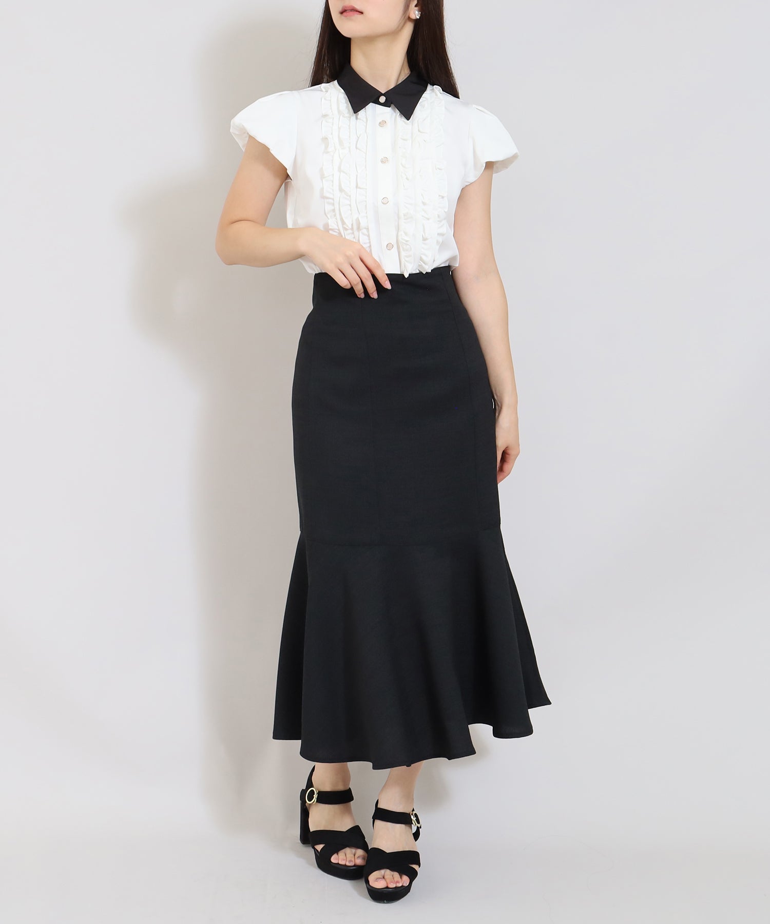 ブラック　model:160cm   着用サイズ：M