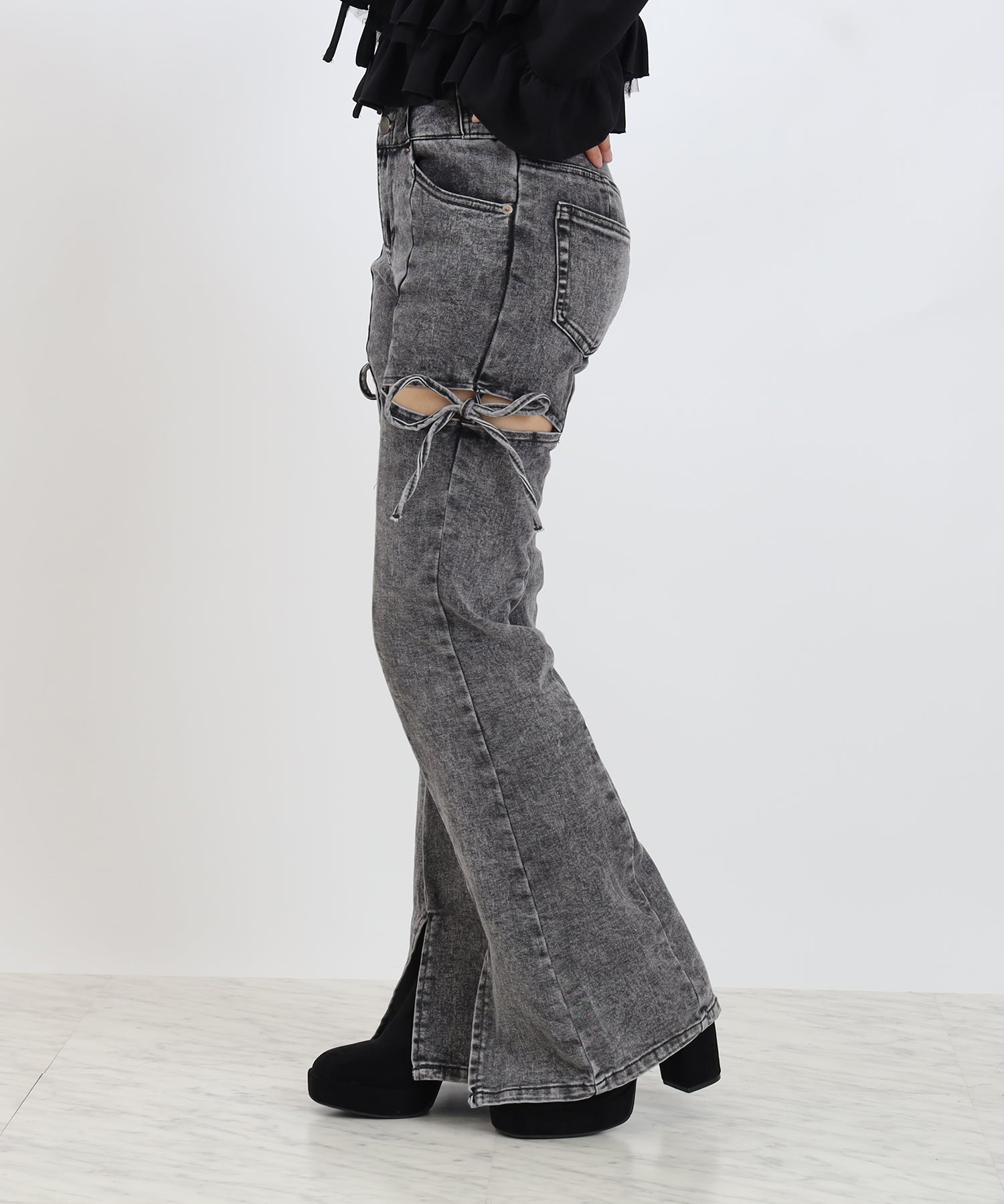 チャコール　model：156　着用サイズ：S