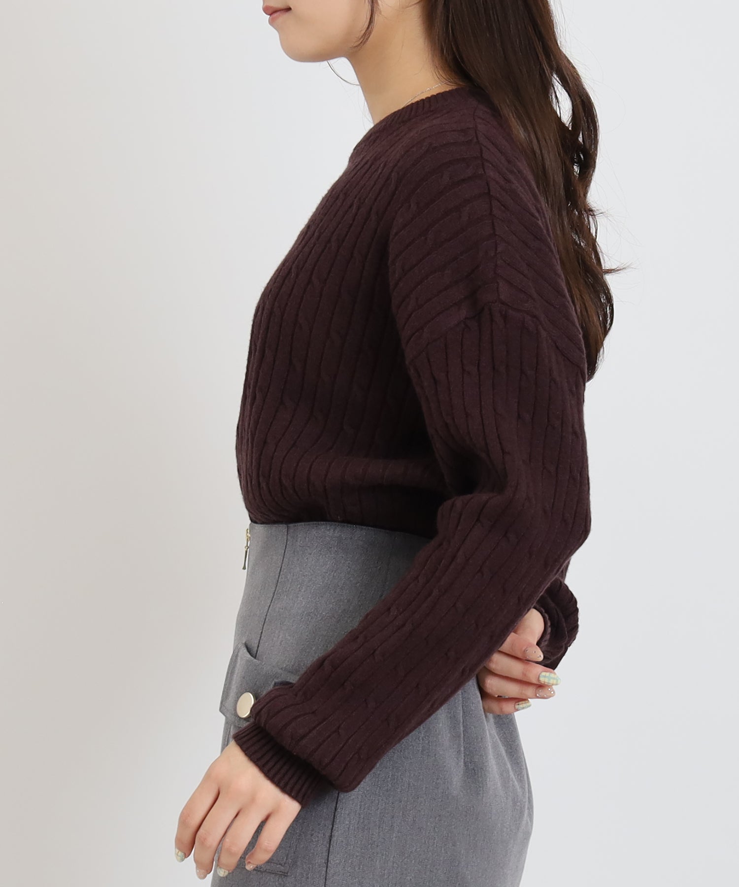 ブラウン　model：160　着用サイズ：M