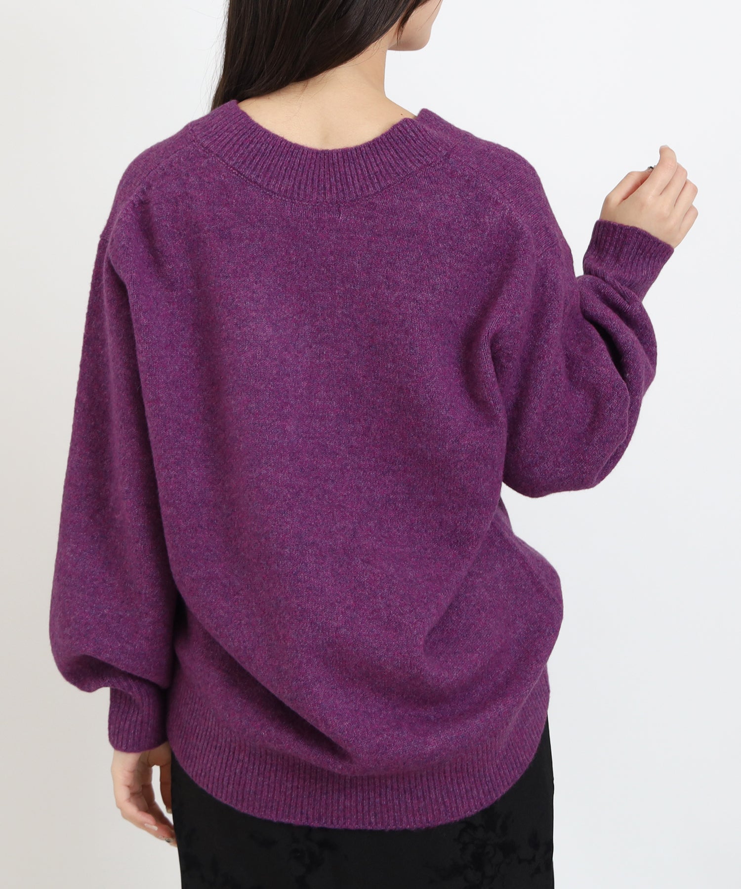 パープル　model:160　着用サイズ：M