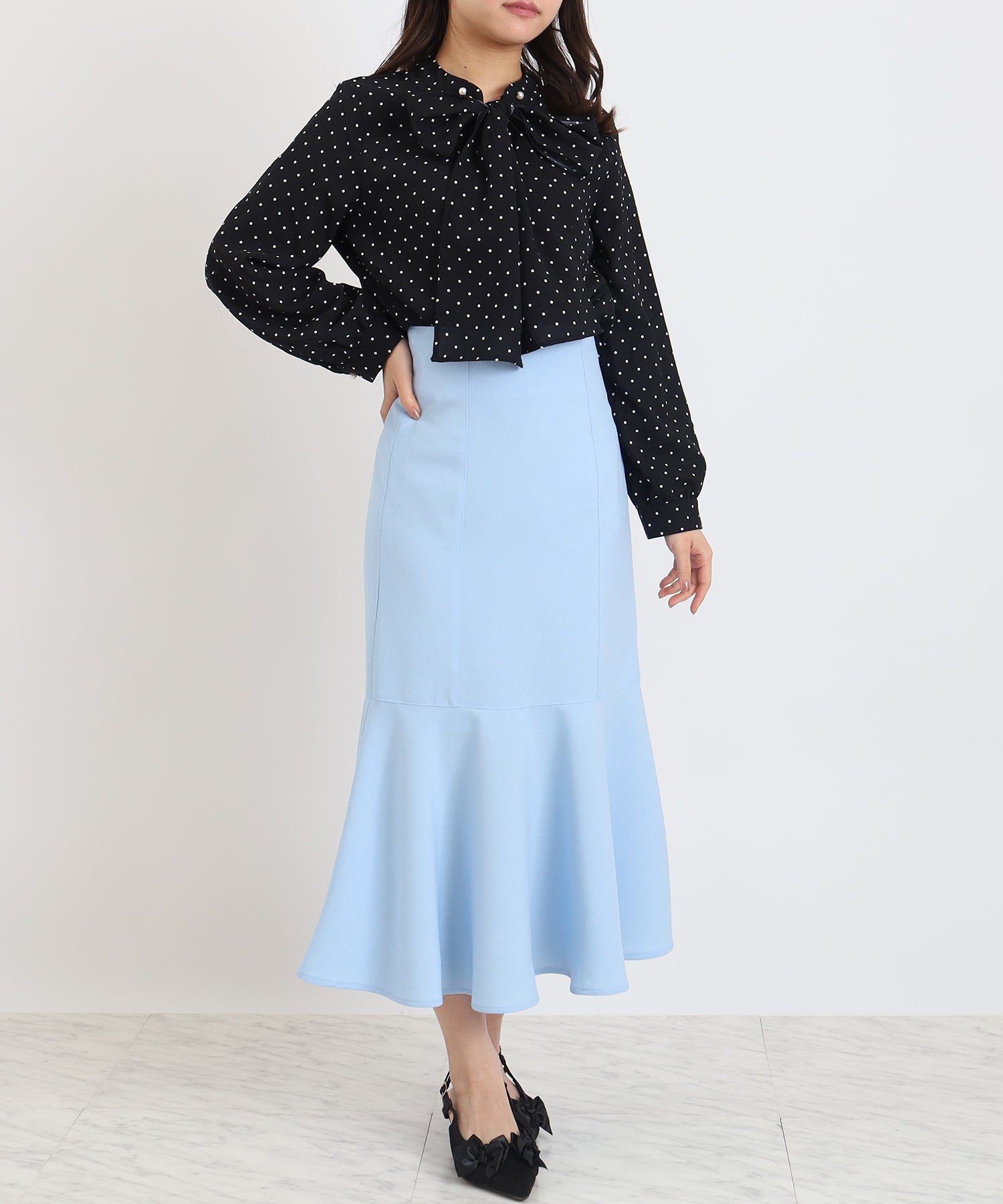 ブラック　model：156㎝　着用サイズ：M