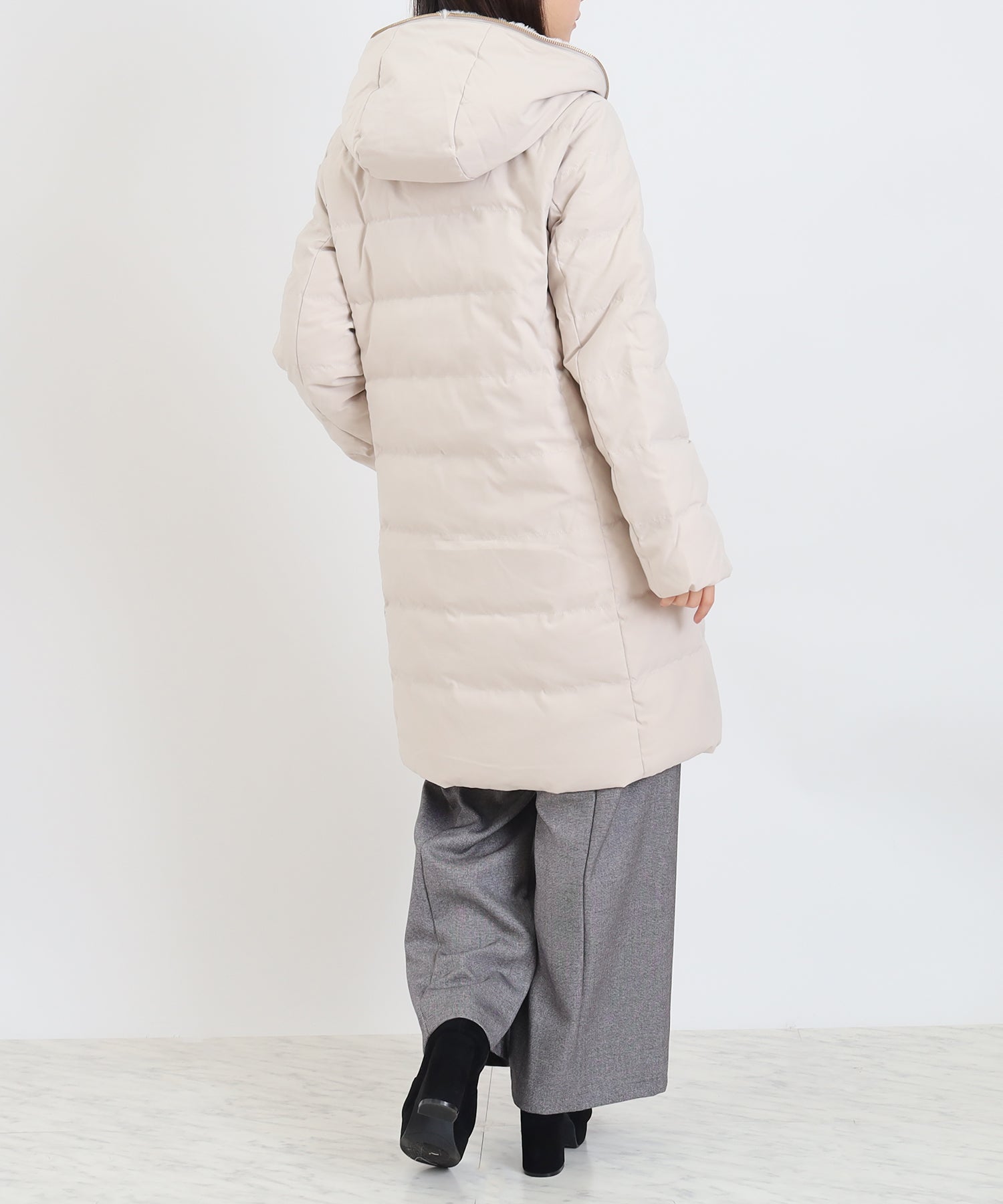 アイボリー　mode：156　着用サイズ：M