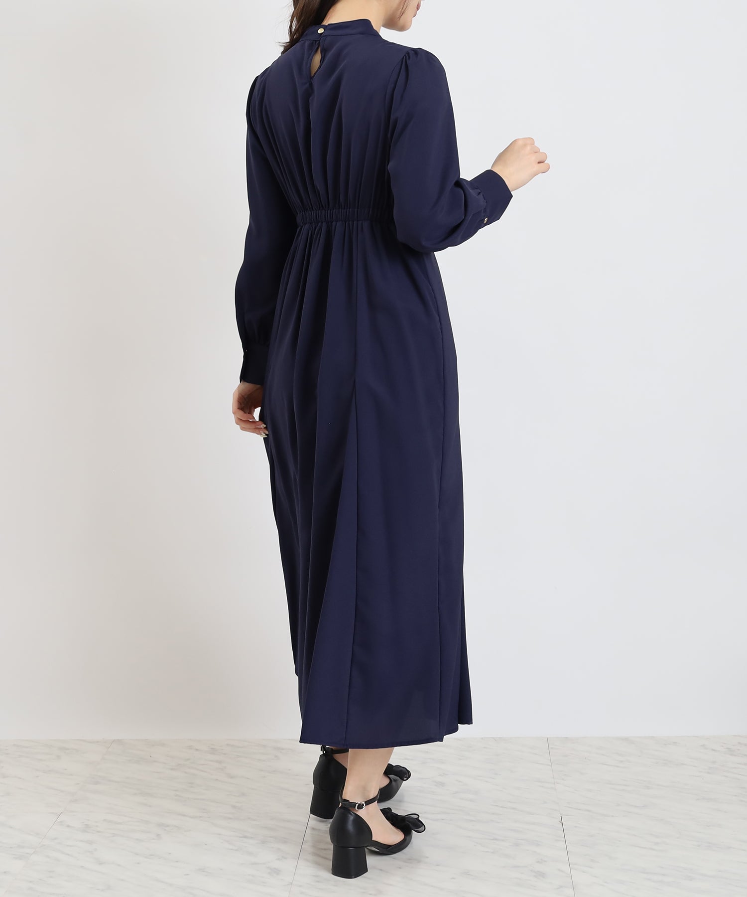 ネイビー　model:160cm  着用サイズ：M