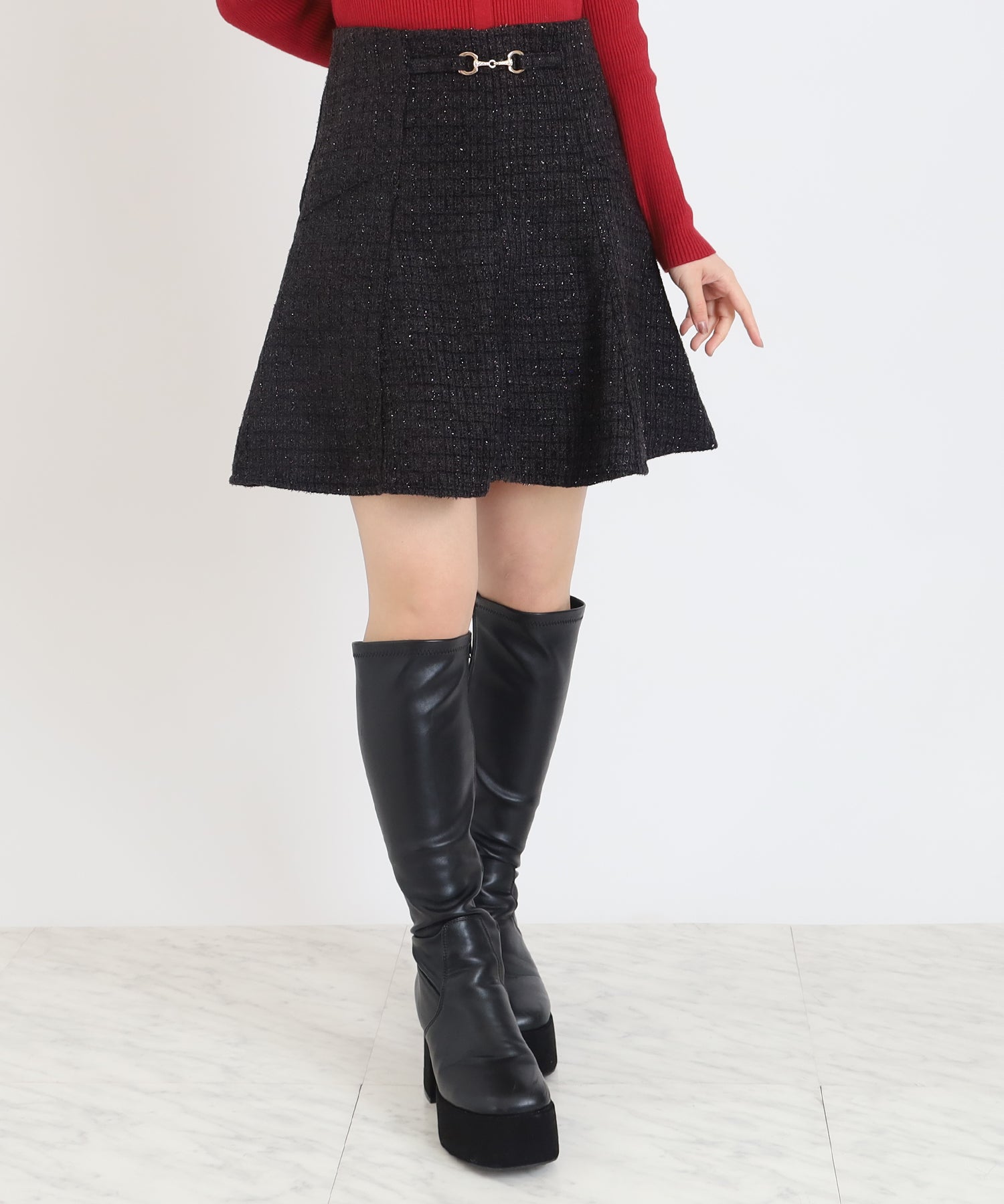 ブラック　model：156　着用サイズ：M