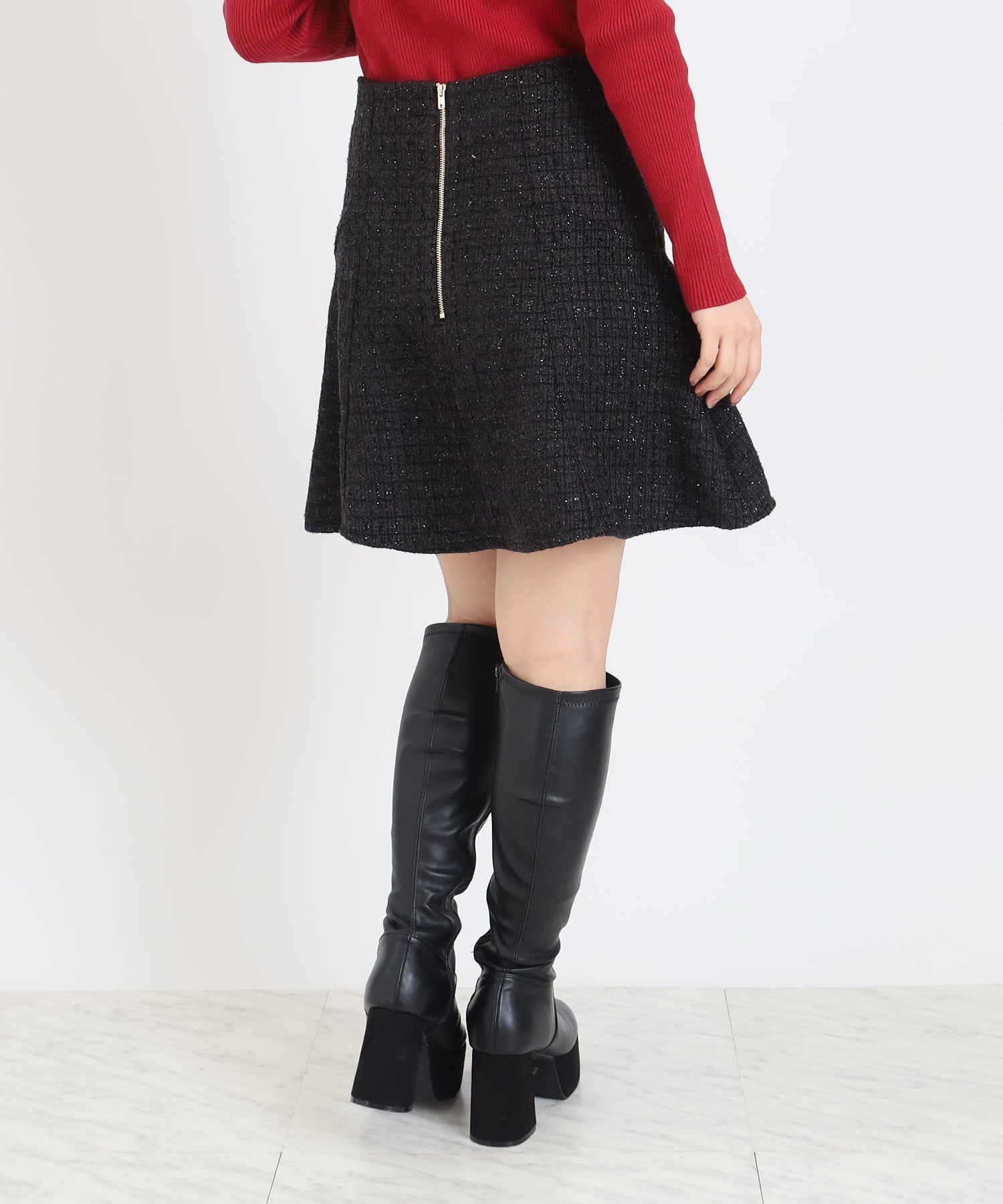 ブラック　model：156　着用サイズ：M