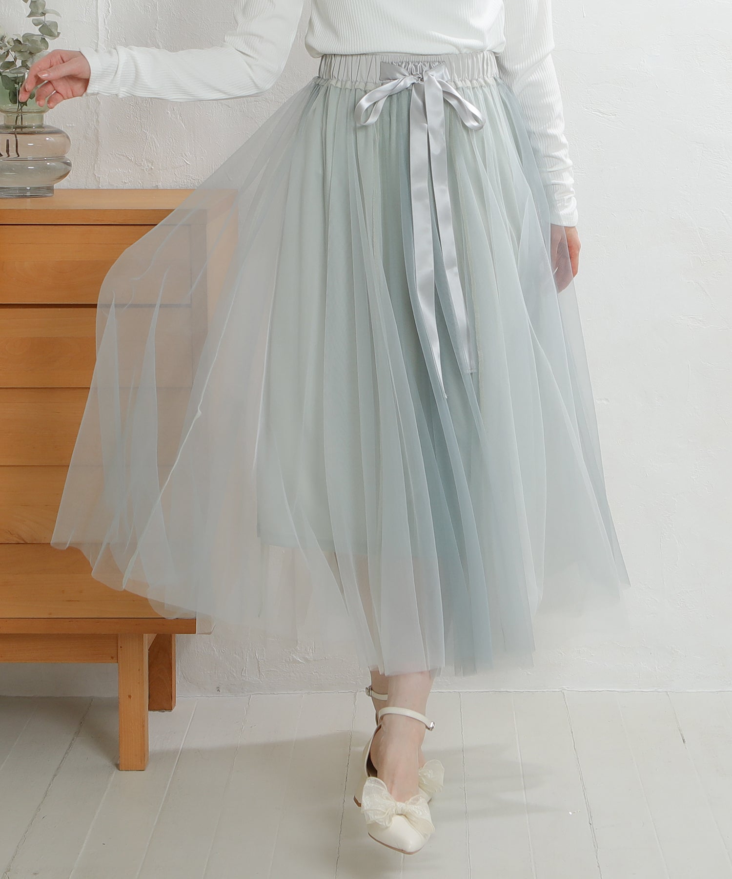 ミント　model：163　着用サイズ：M