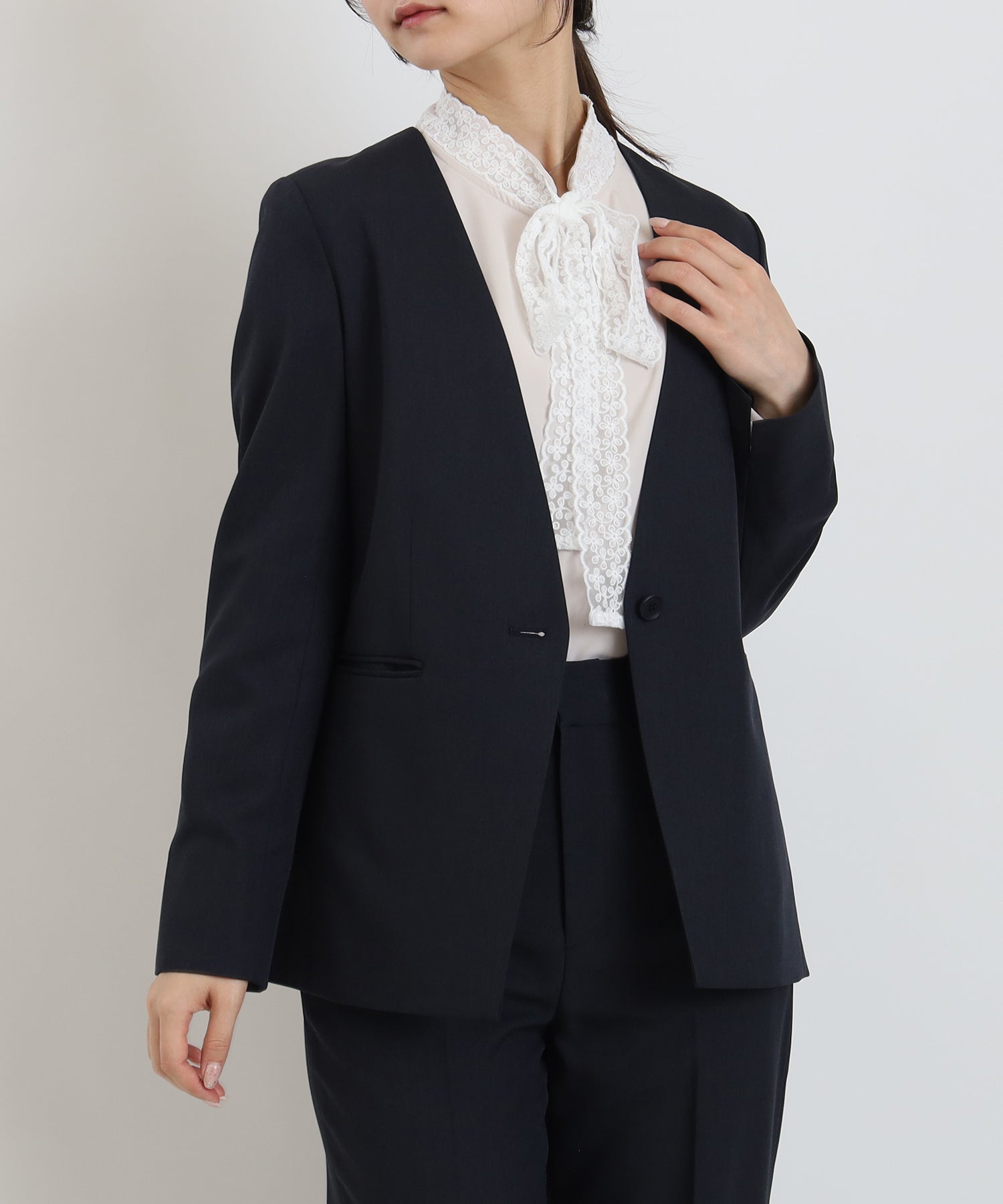 ネイビー　model:160cm  着用サイズ：M