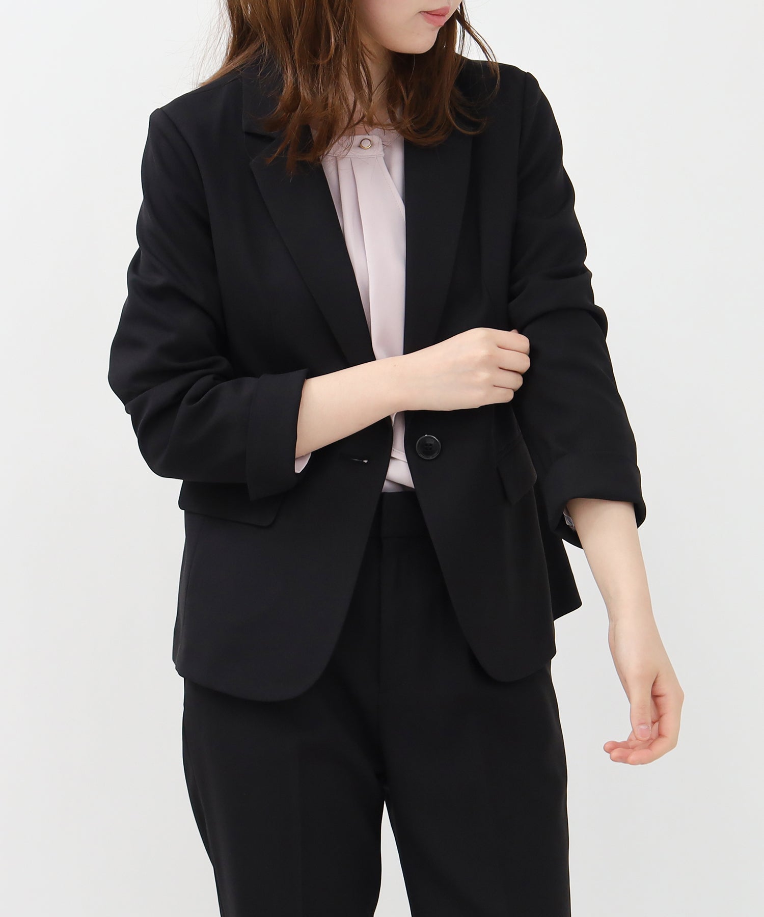 ブラック　model:161cm　着用サイズ:S