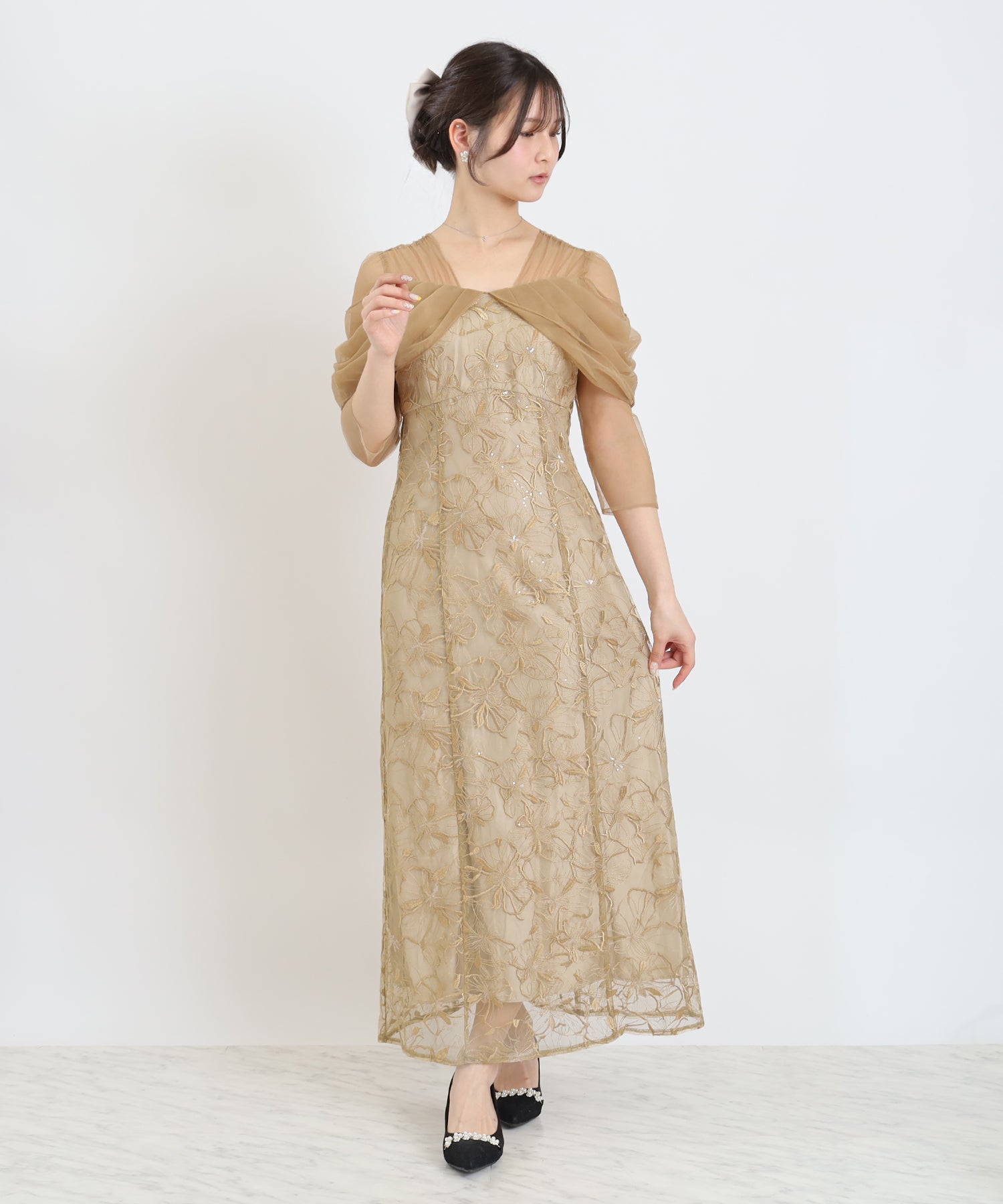 イエロー　model：160　着用サイズ：M