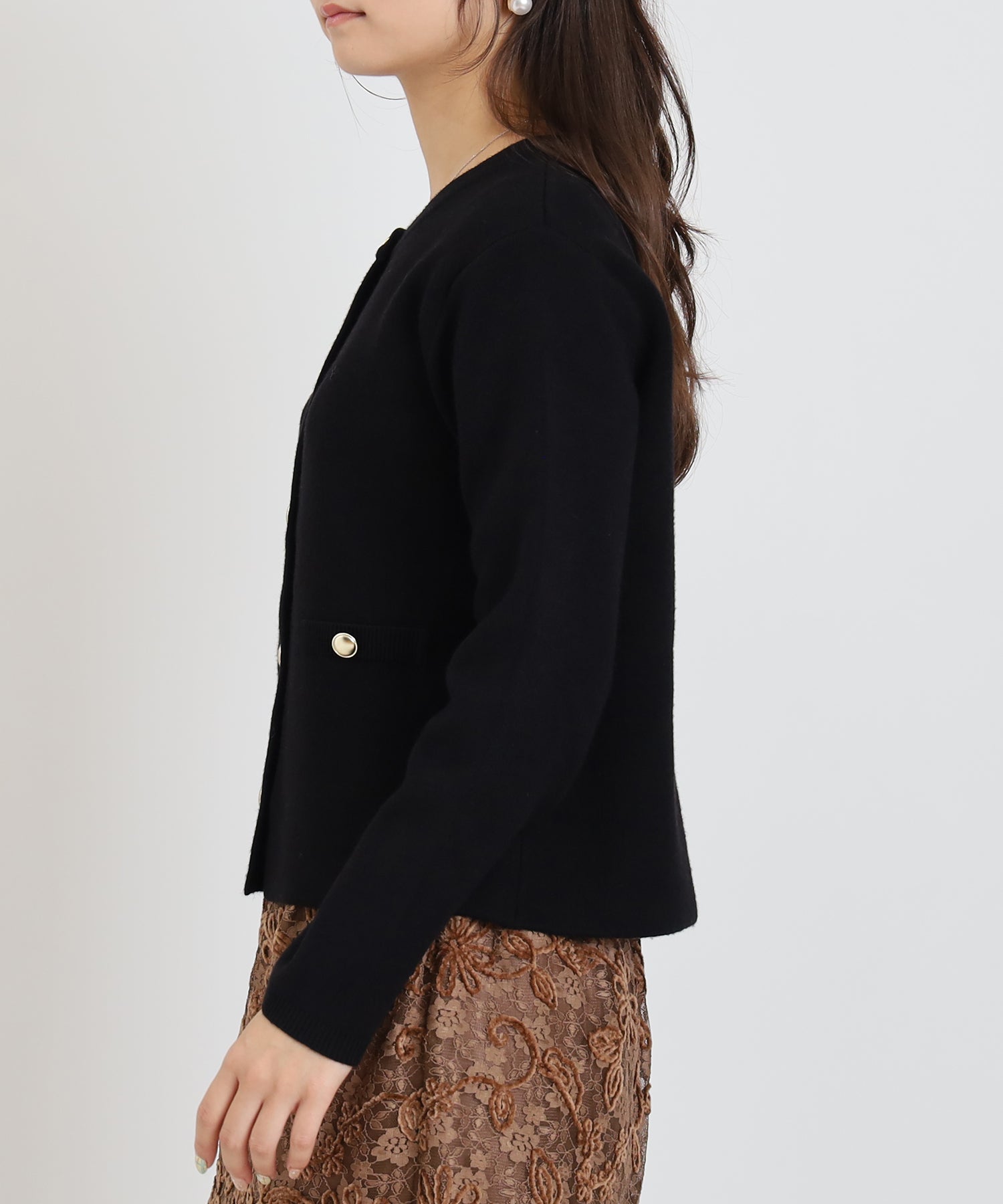 ブラック　model:160㎝　着用サイズ：M