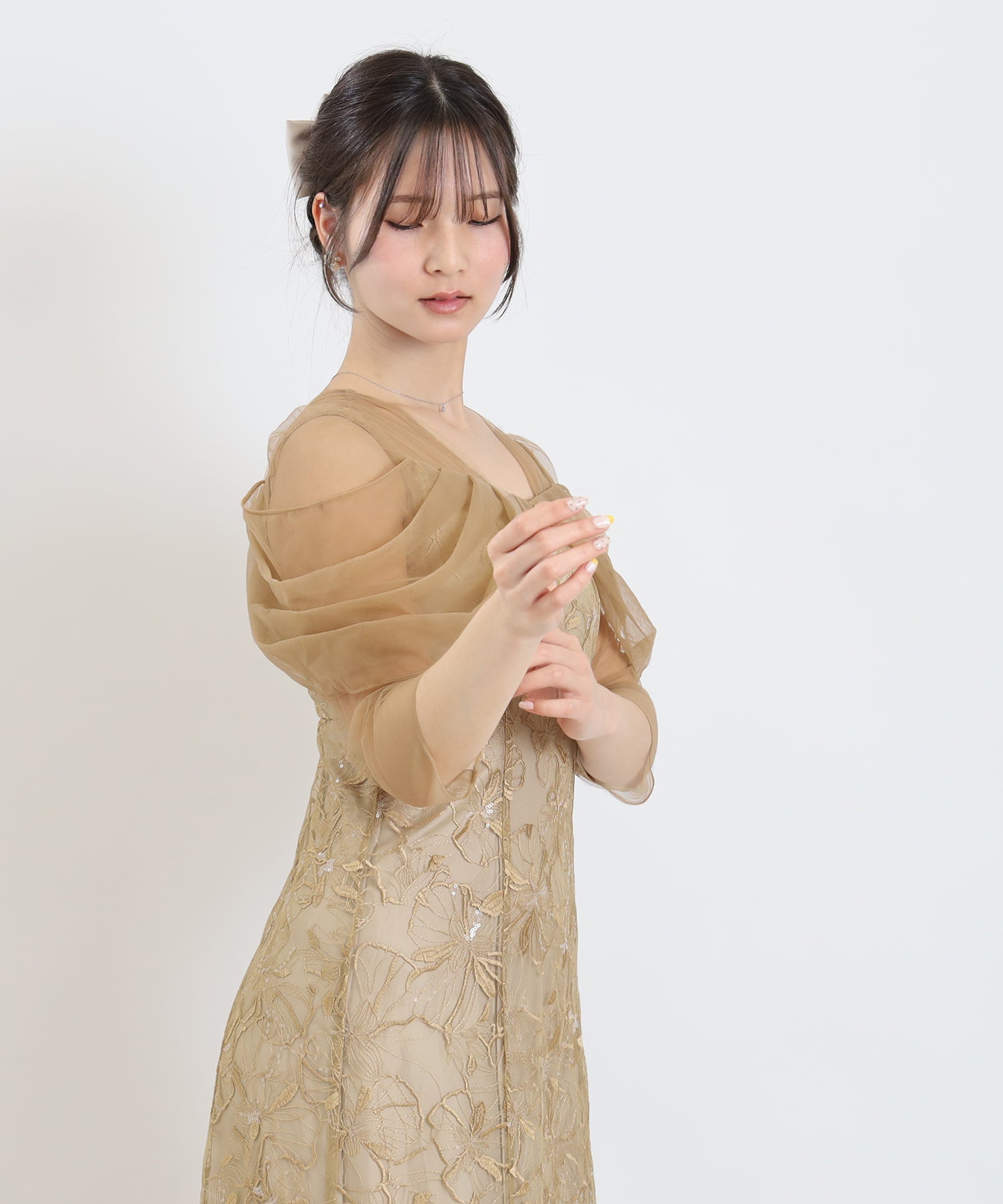 イエロー　model：160　着用サイズ：M