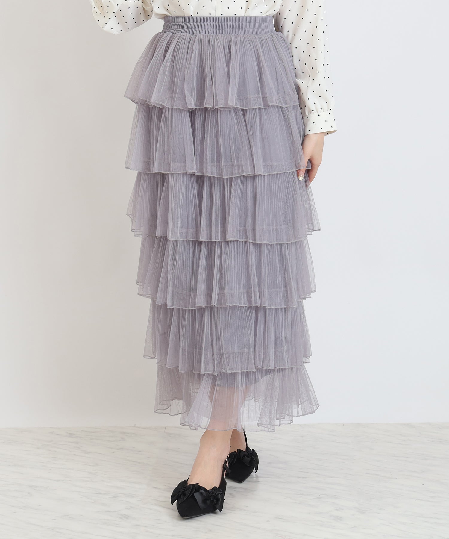 ライトグレー　model：160　着用サイズ：M