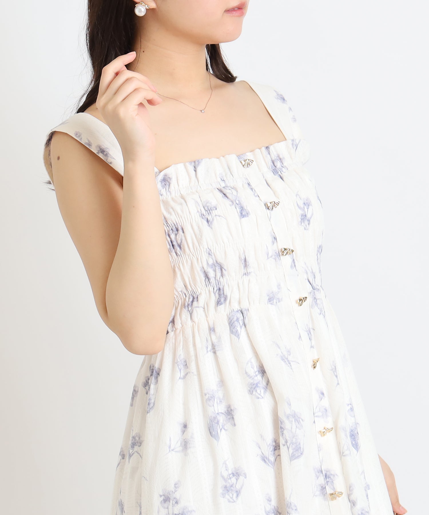ラベンダー　model:156cm   着用サイズ：M