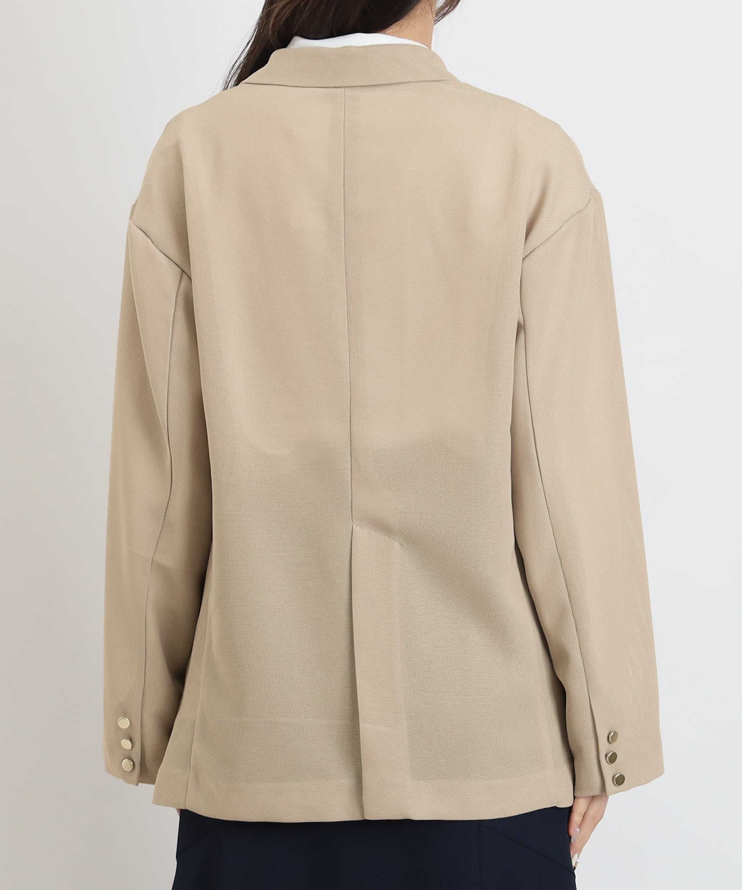 メッシュダブルブレストジャケット