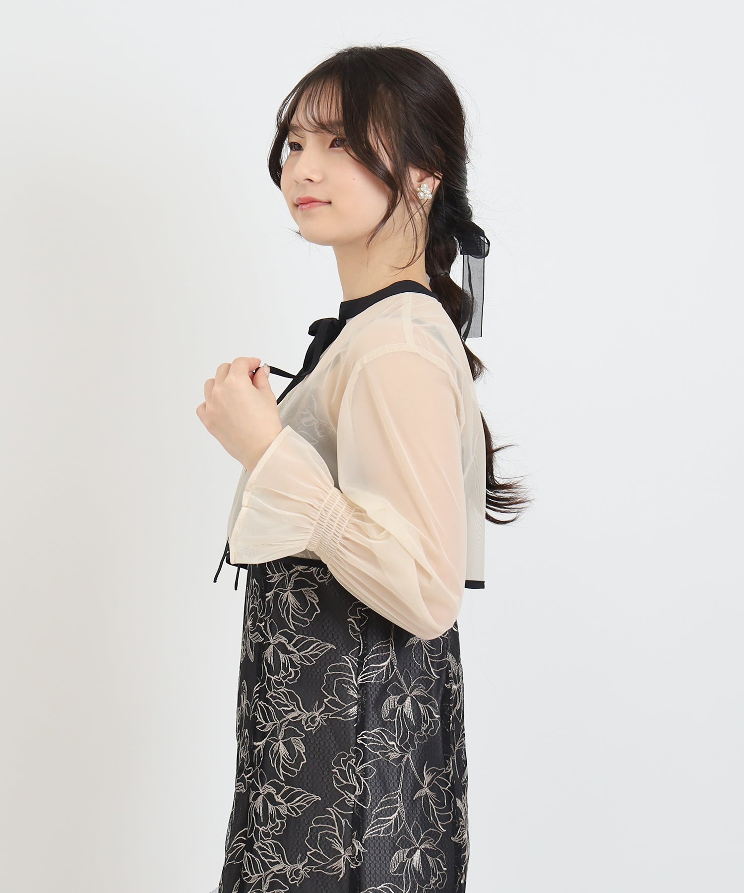 ブラック　model：160　着用サイズ：M