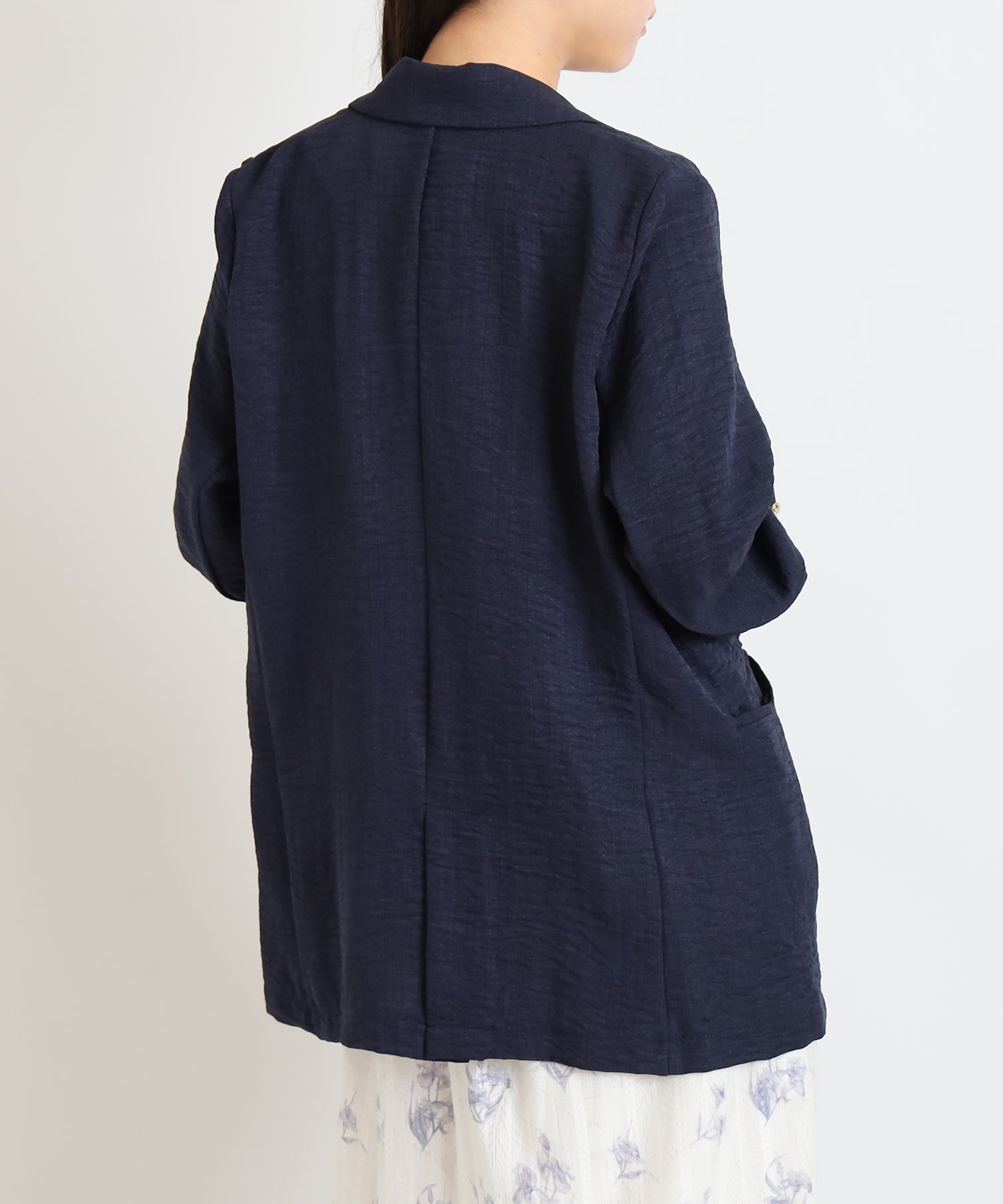ネイビー　model:156cm  着用サイズ：M
