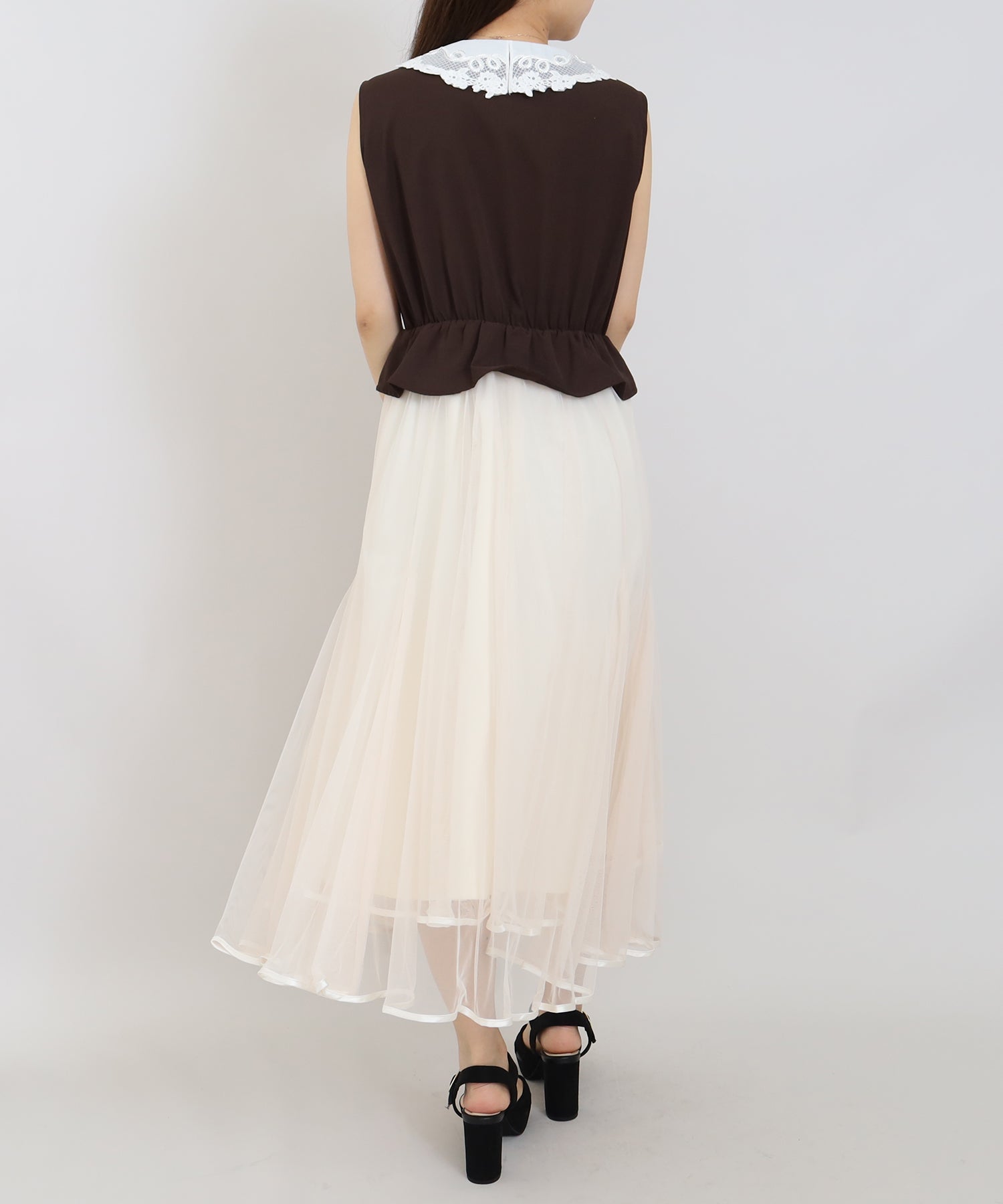 ブラウン　model:156cm  着用サイズ：M