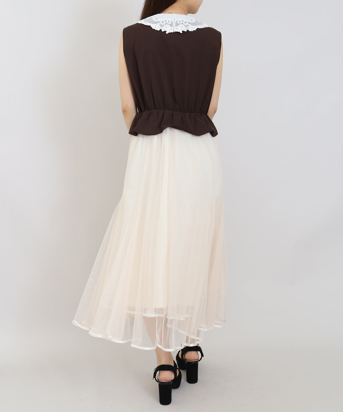 ブラウン　model:156cm  着用サイズ：M