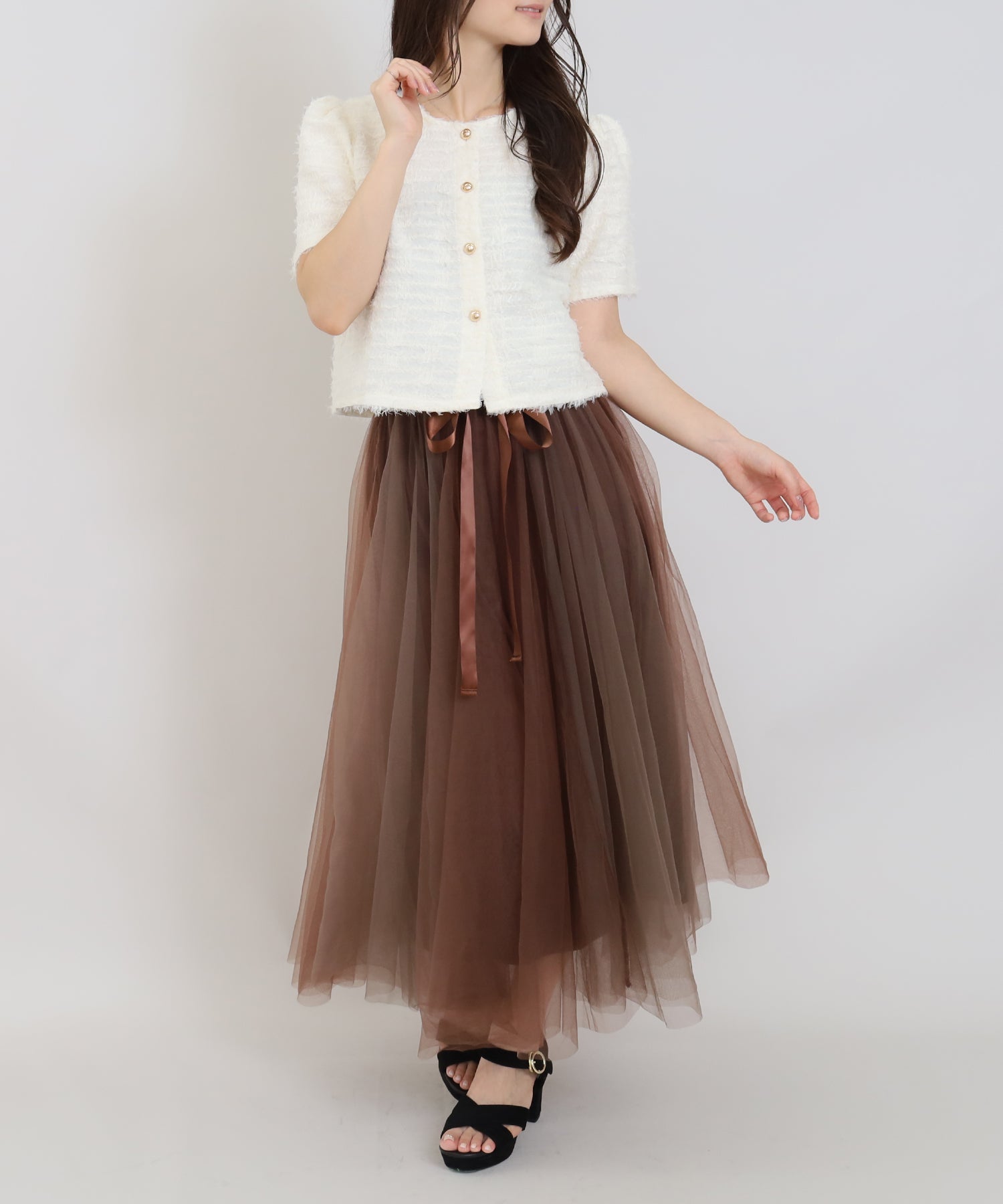 ブラウン　model：160　着用サイズ：M