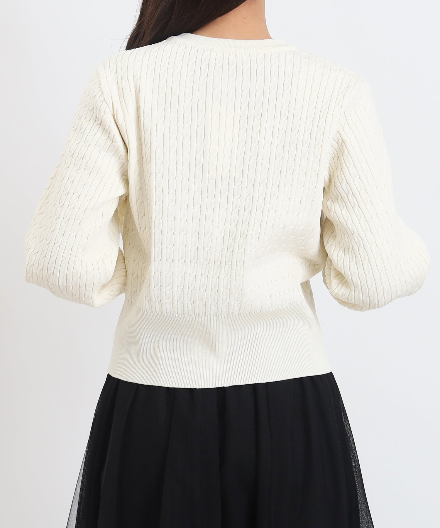 アイボリー　model：156　着用サイズ：M