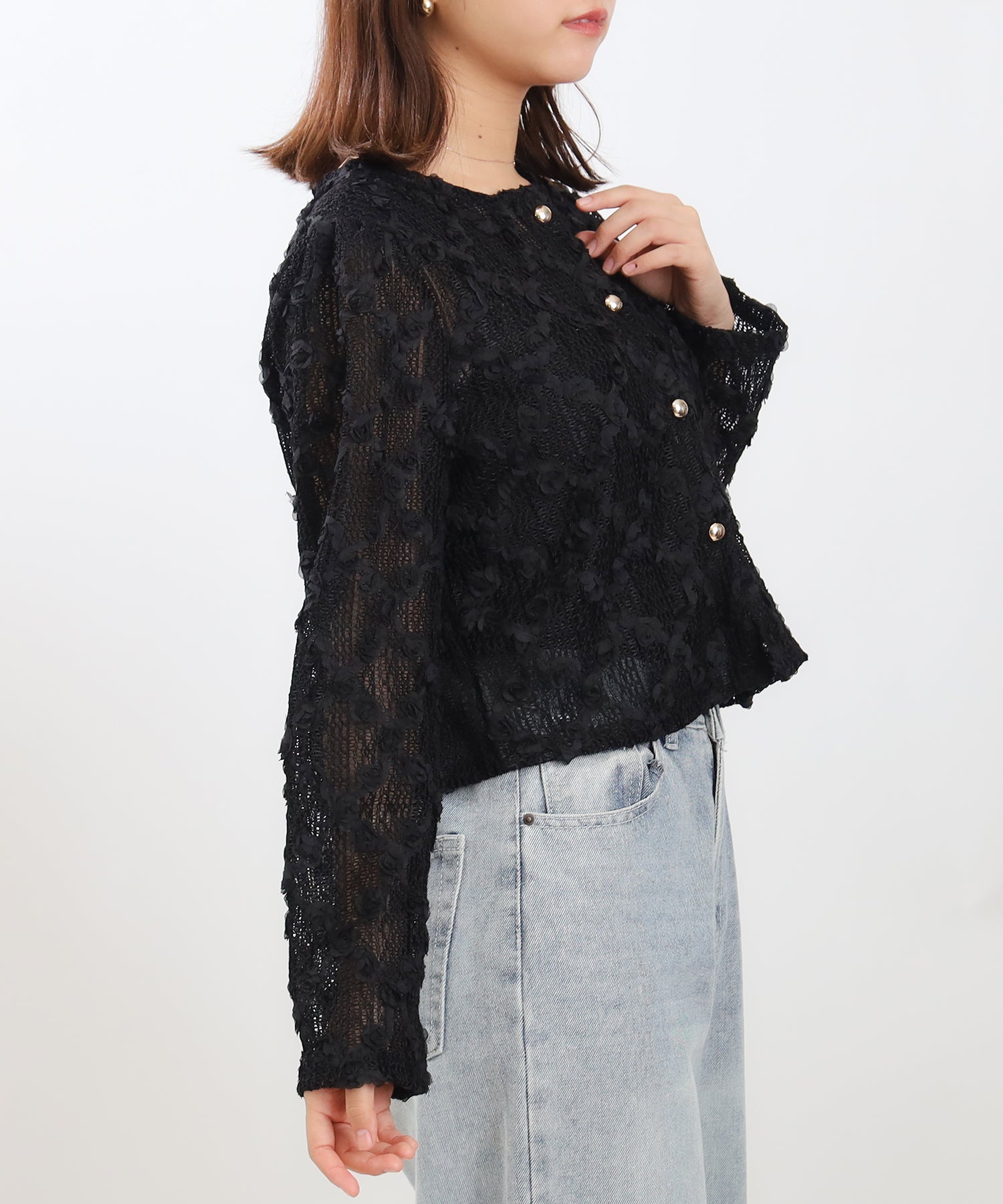 ブラック　model：156　着用サイズ：Ｍ