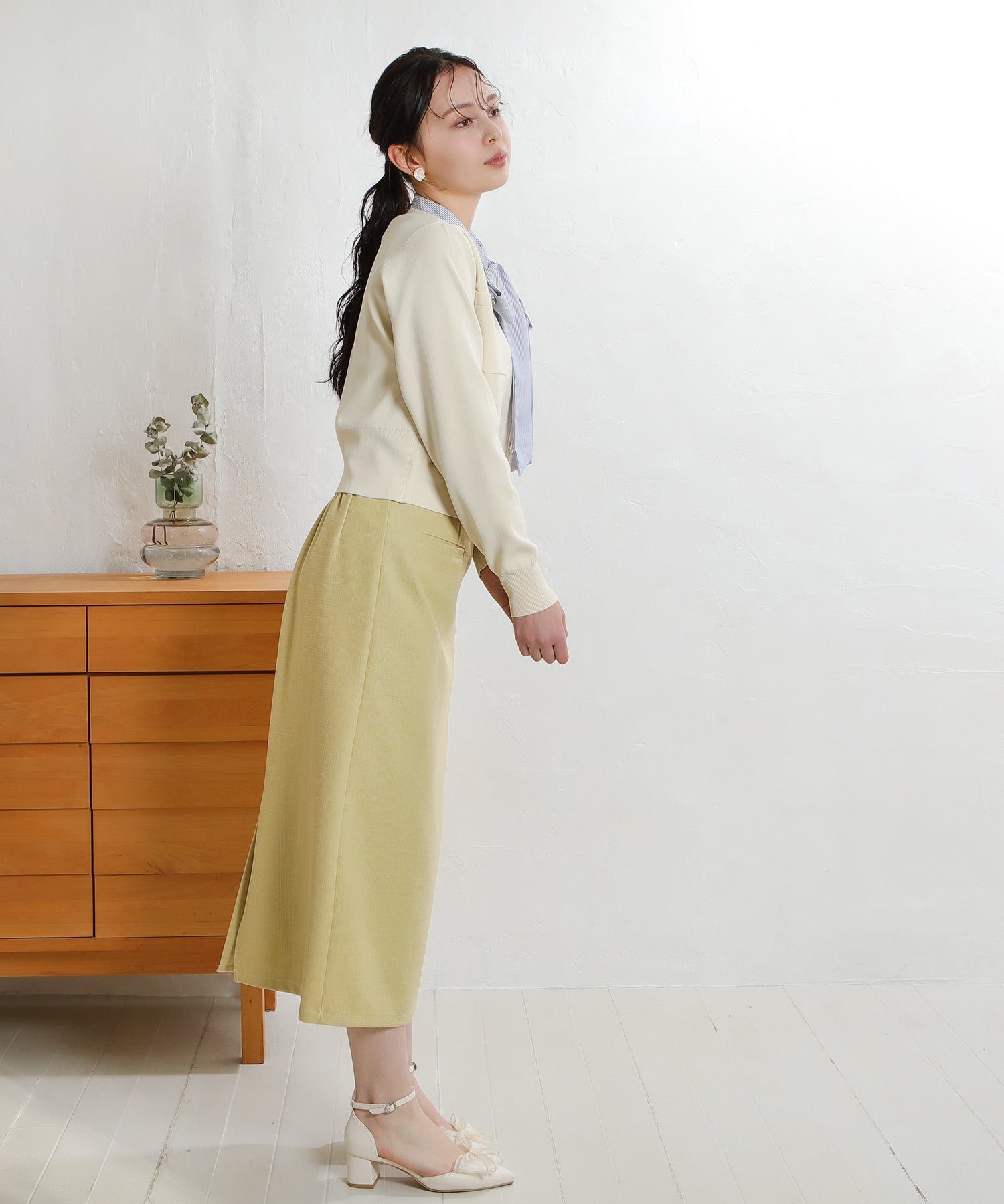 イエロー　model：171㎝　着用サイズ：M