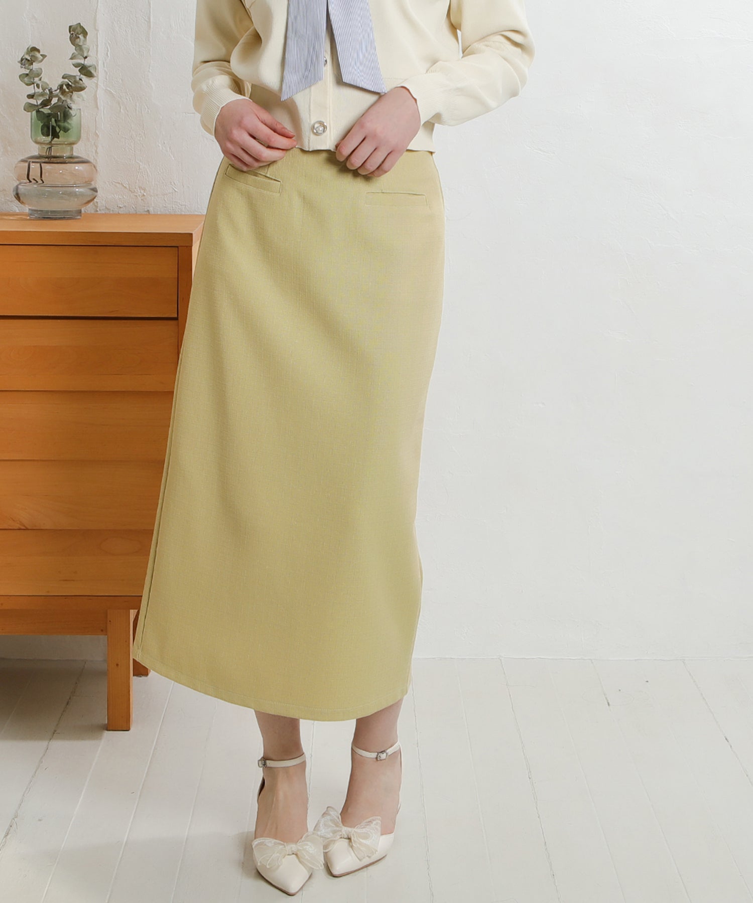 イエロー　model：171㎝　着用サイズ：M