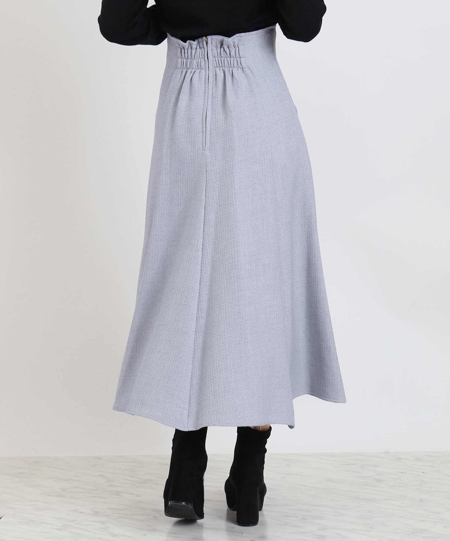 ブルー　model:156cm  着用サイズ：M