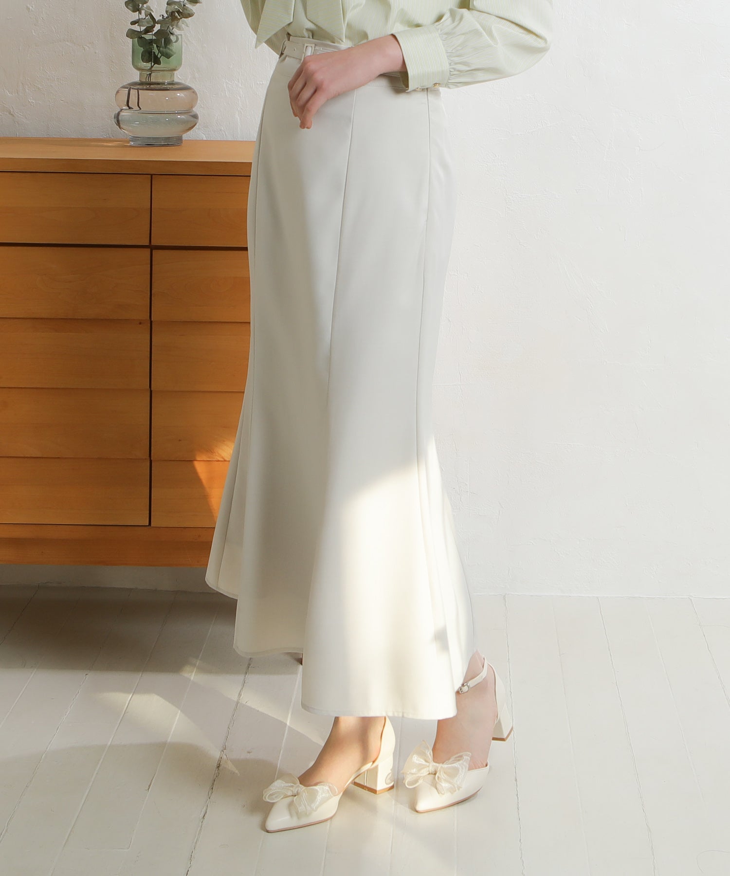 ベージュ　model：171　着用サイズ：M