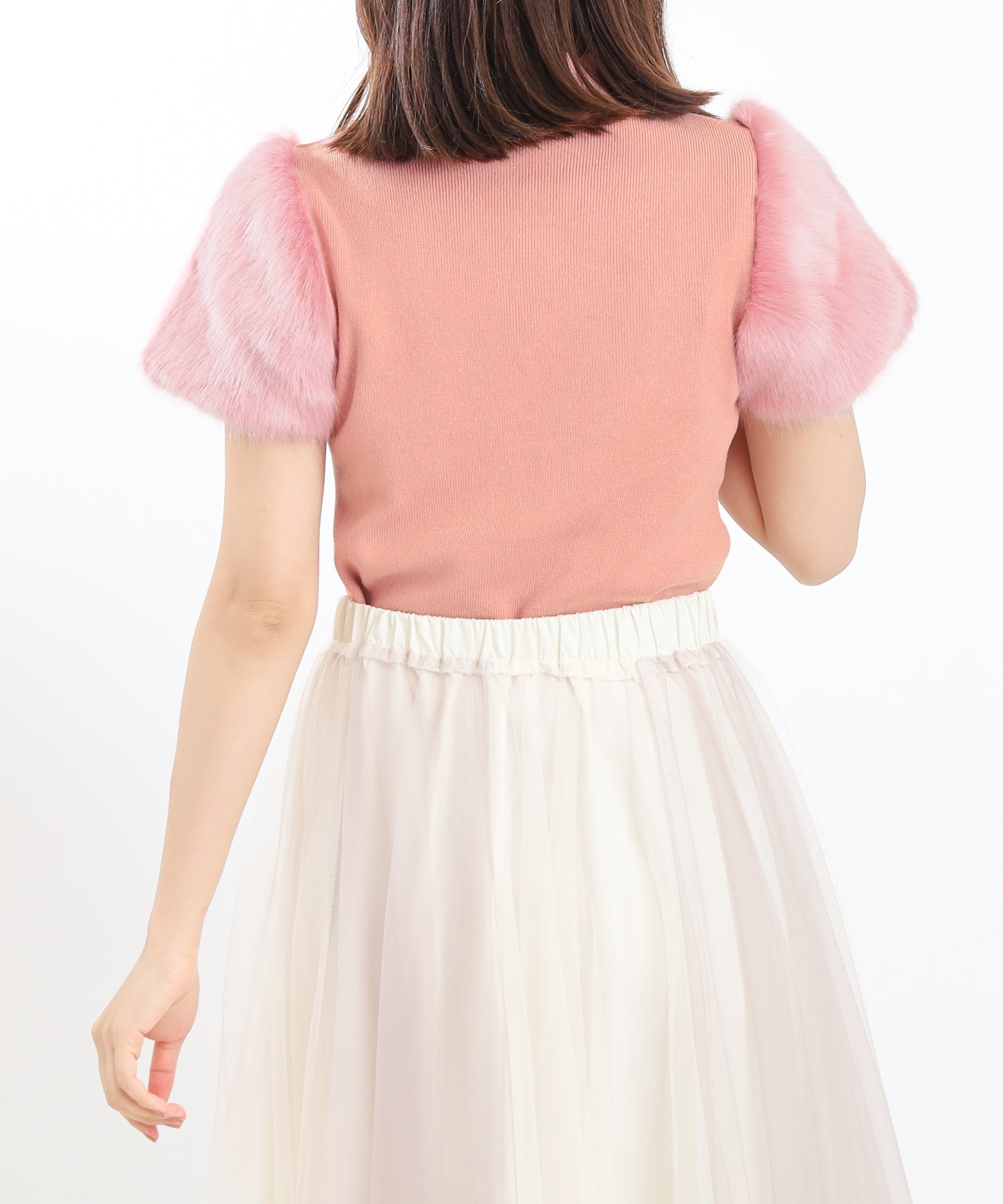 ピンク　model：156　着用サイズ：M