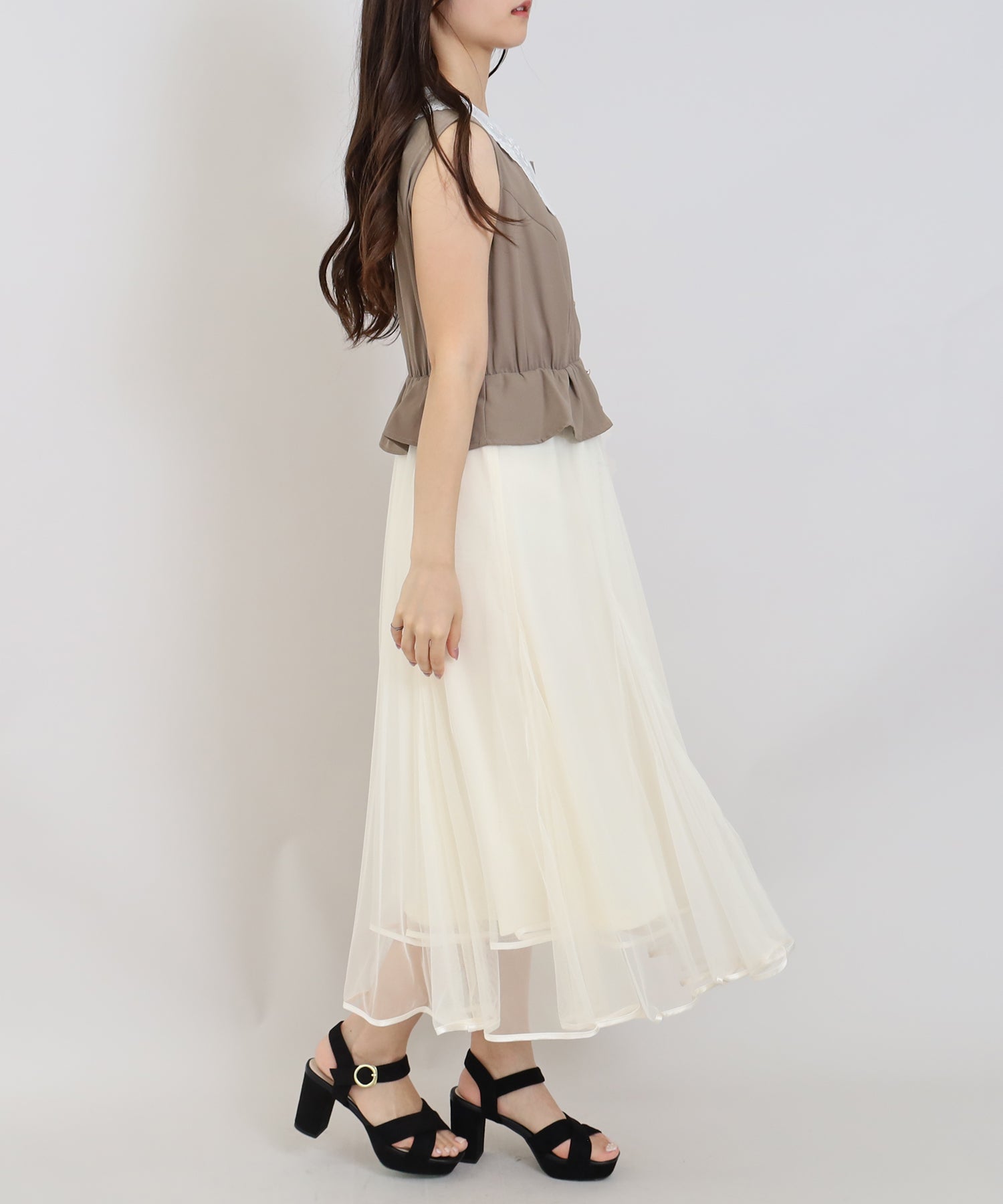 モカ　model:160cm  着用サイズ：M